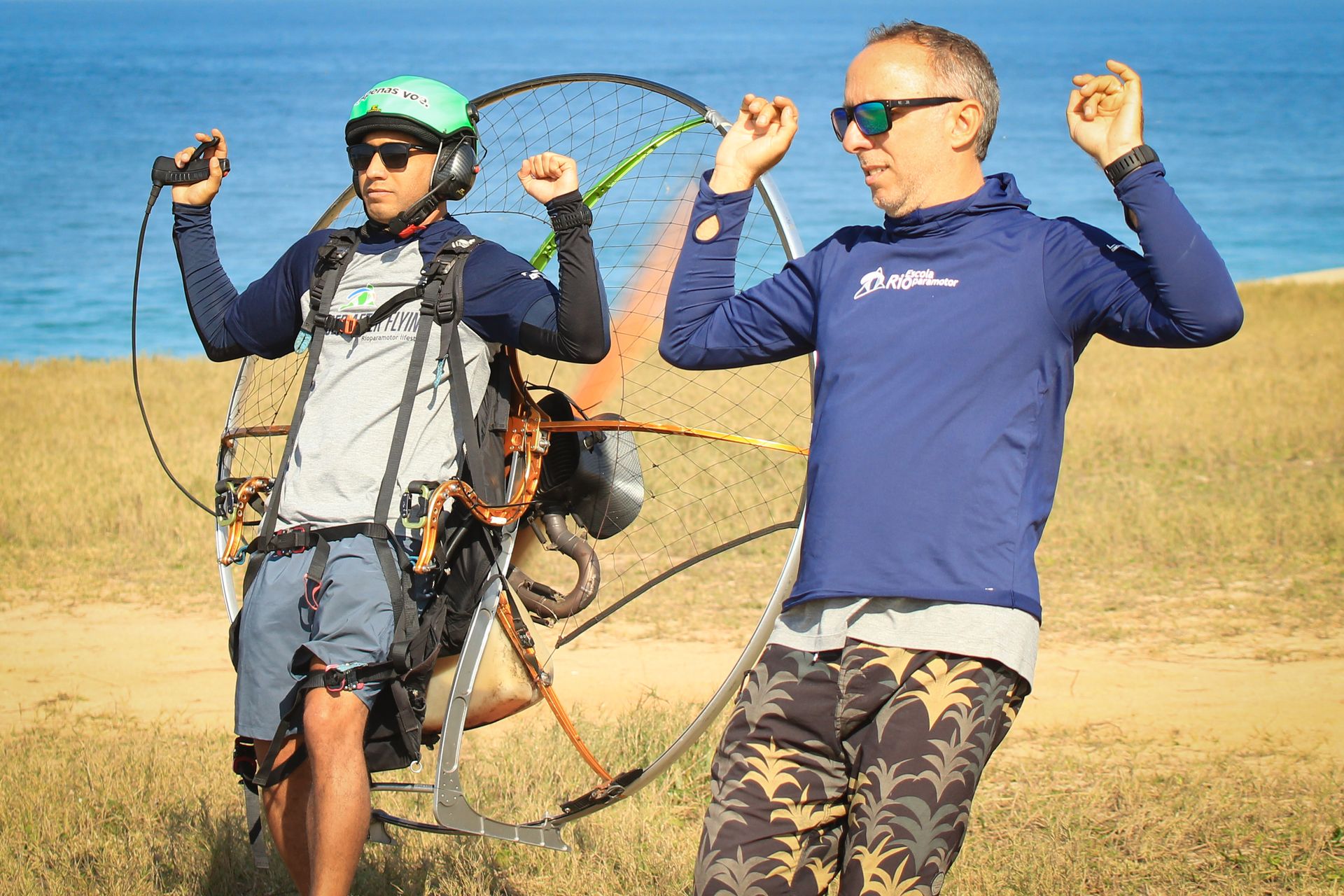 Curso intensivo de piloto de paramotor em 10 dias - 7