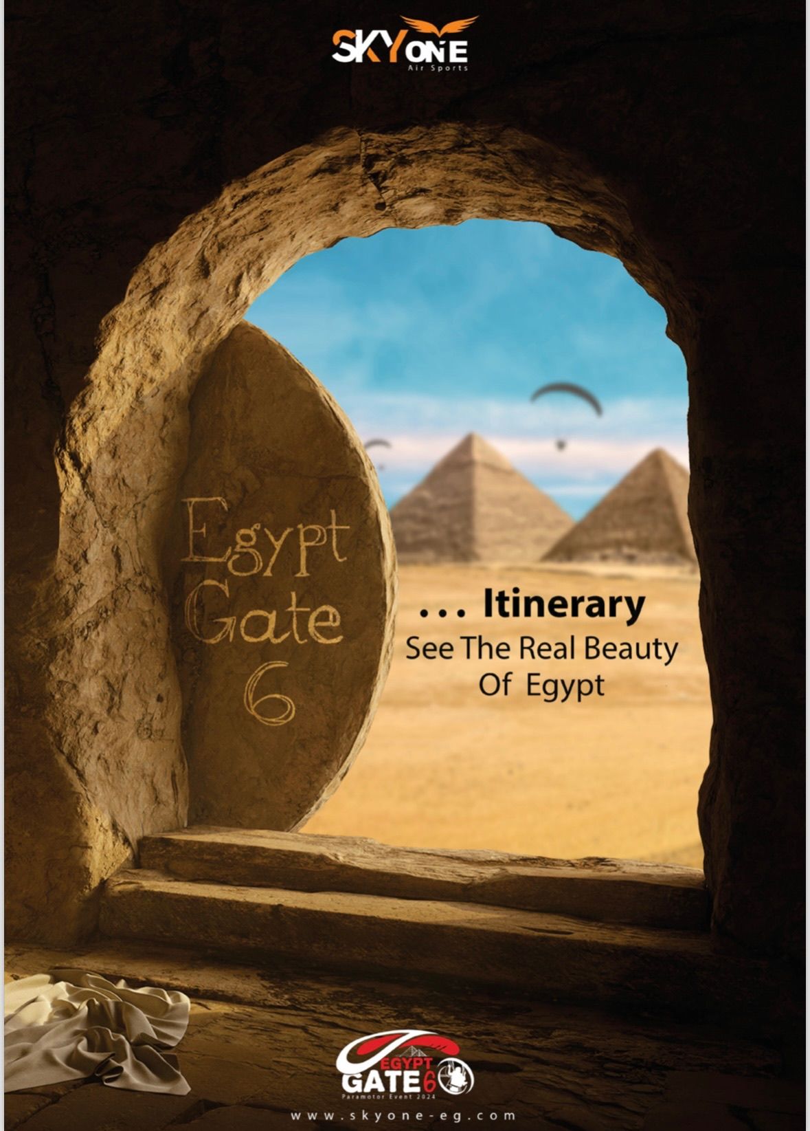 Voando de paramotor nas Pirâmides do Egito - 7 - 4