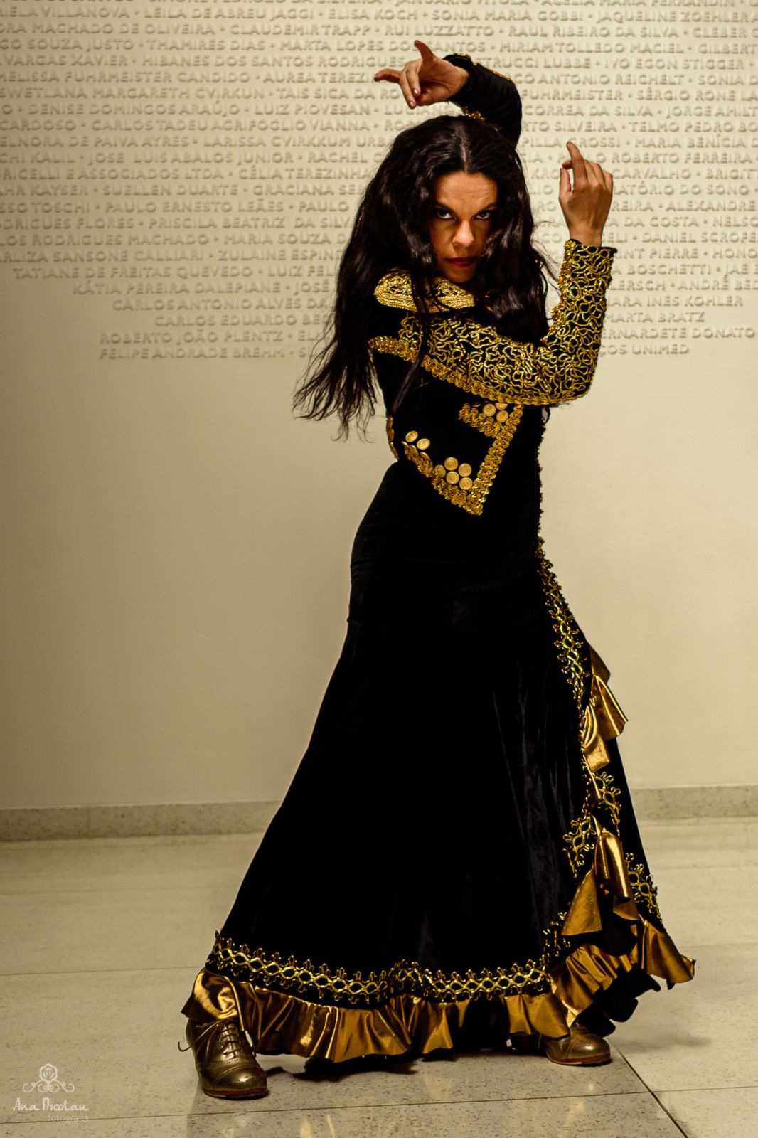 Ensaio Flamenco com a bailaora Ana Medeiros - Porto Alegre (RS) - 1 - 4