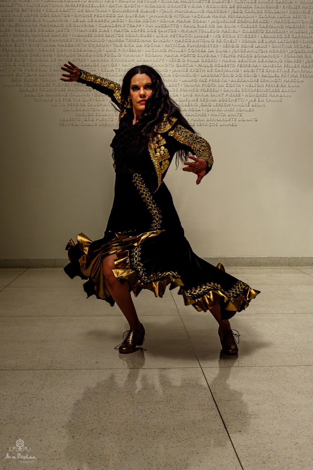 Ensaio Flamenco com a bailaora Ana Medeiros - Porto Alegre (RS) - 1 - 5