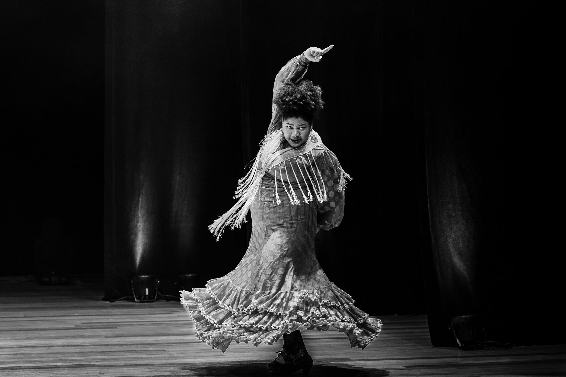 Espetáculo Flamenco Negro - Cia La Negra Ana Medeiros - 2 - 3