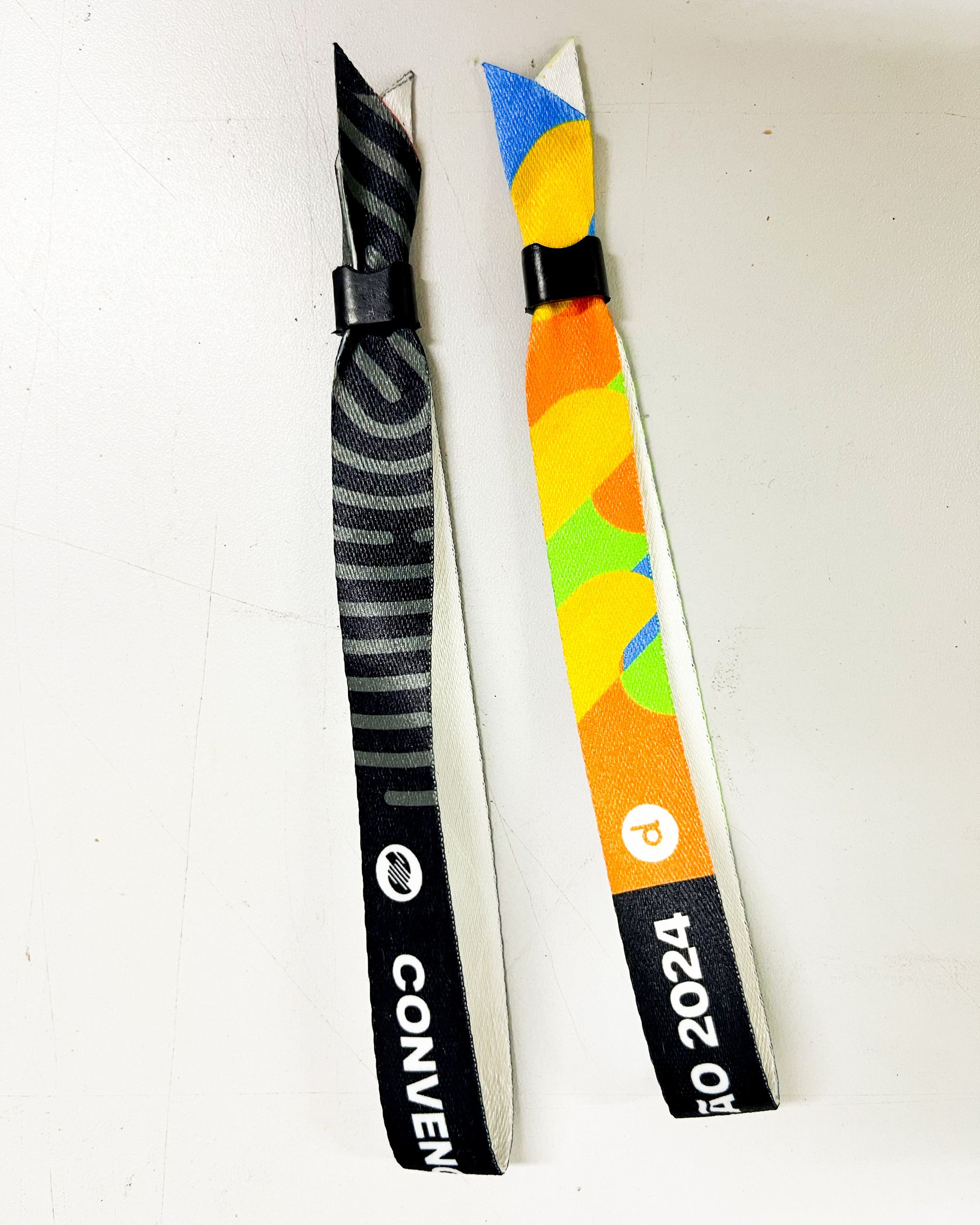 Pulseiras de identificação em tecido - 3