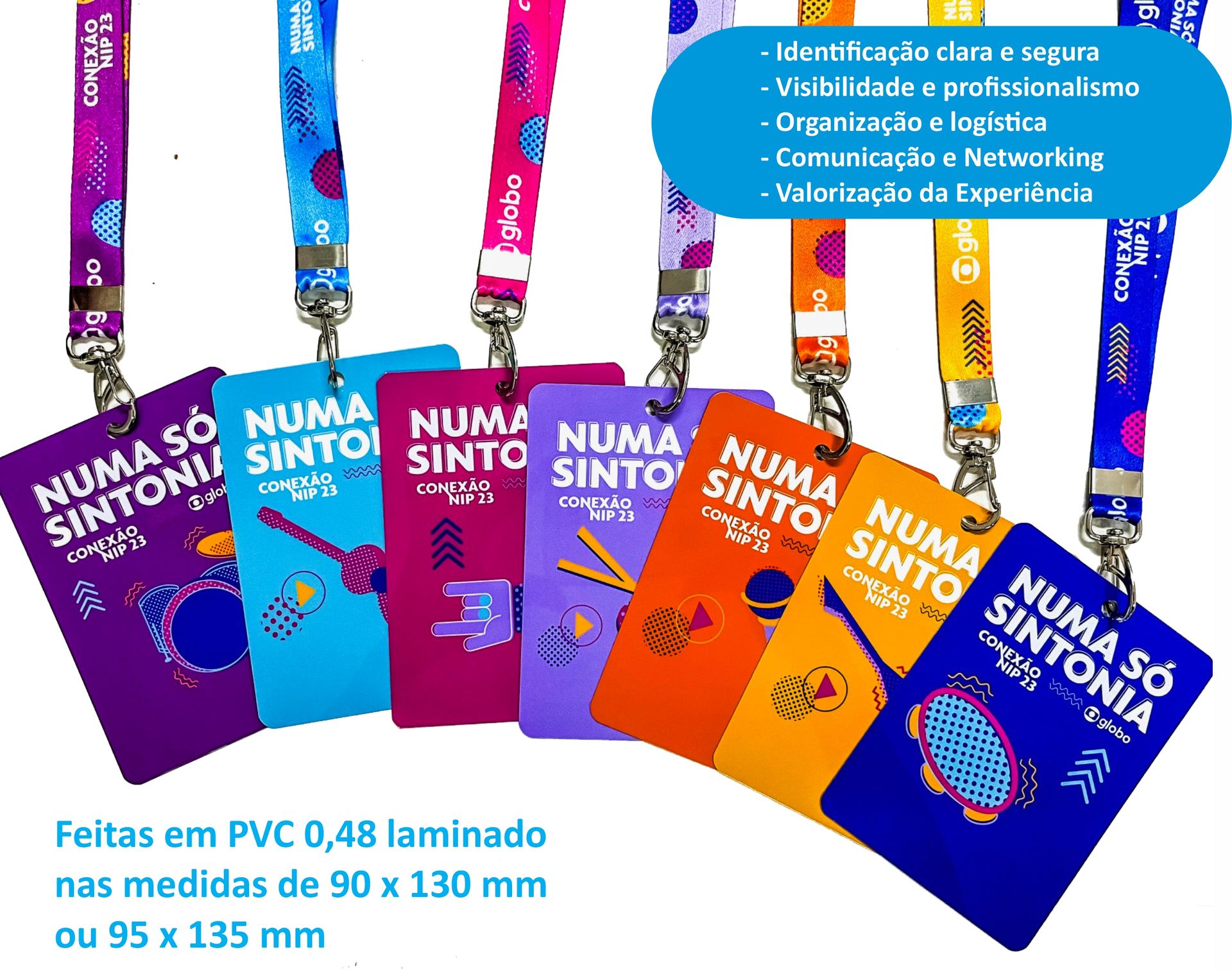 Credenciais de evento - 2