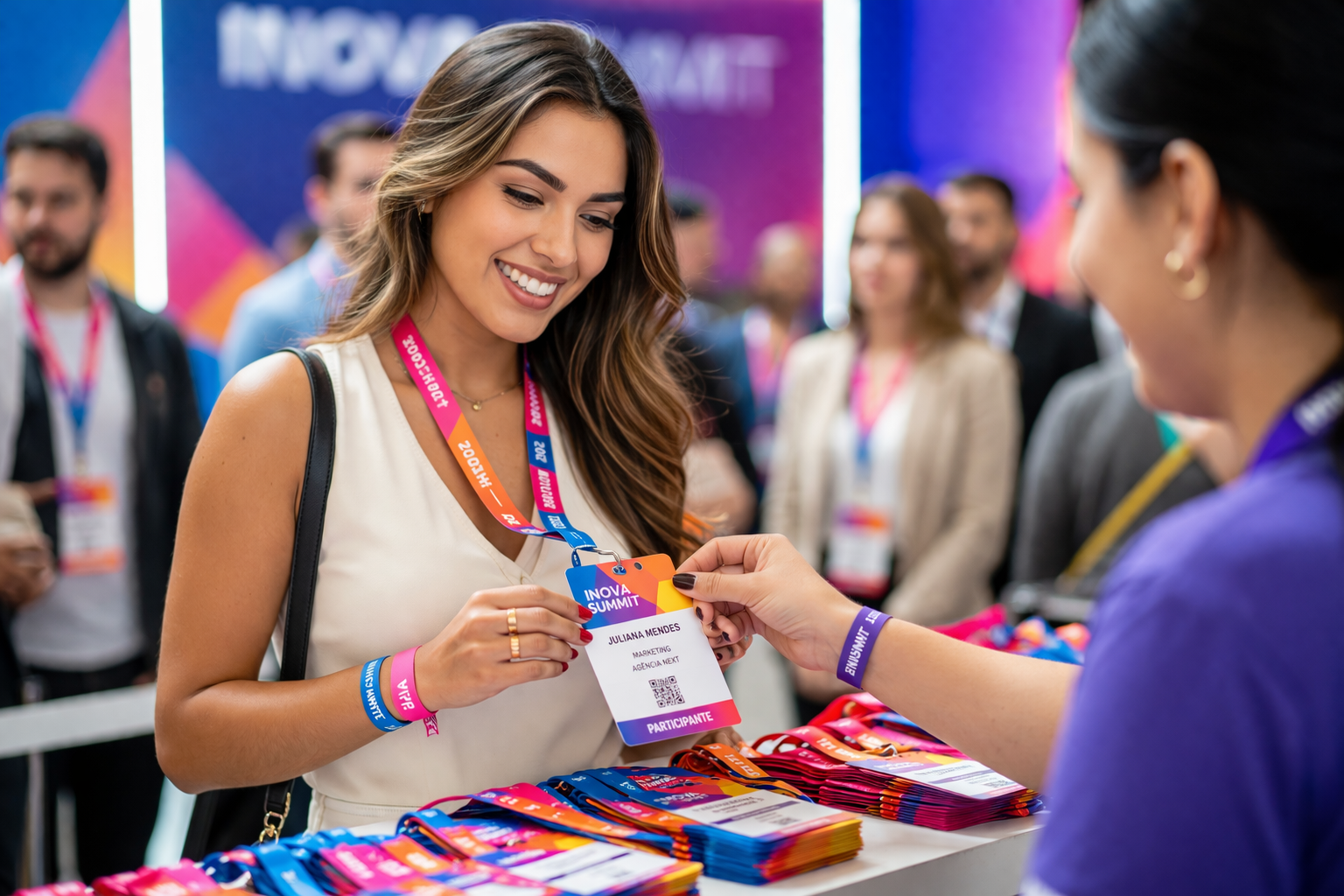 Crachás e Credenciais para eventos no Rio de Janeiro. - Slide 0