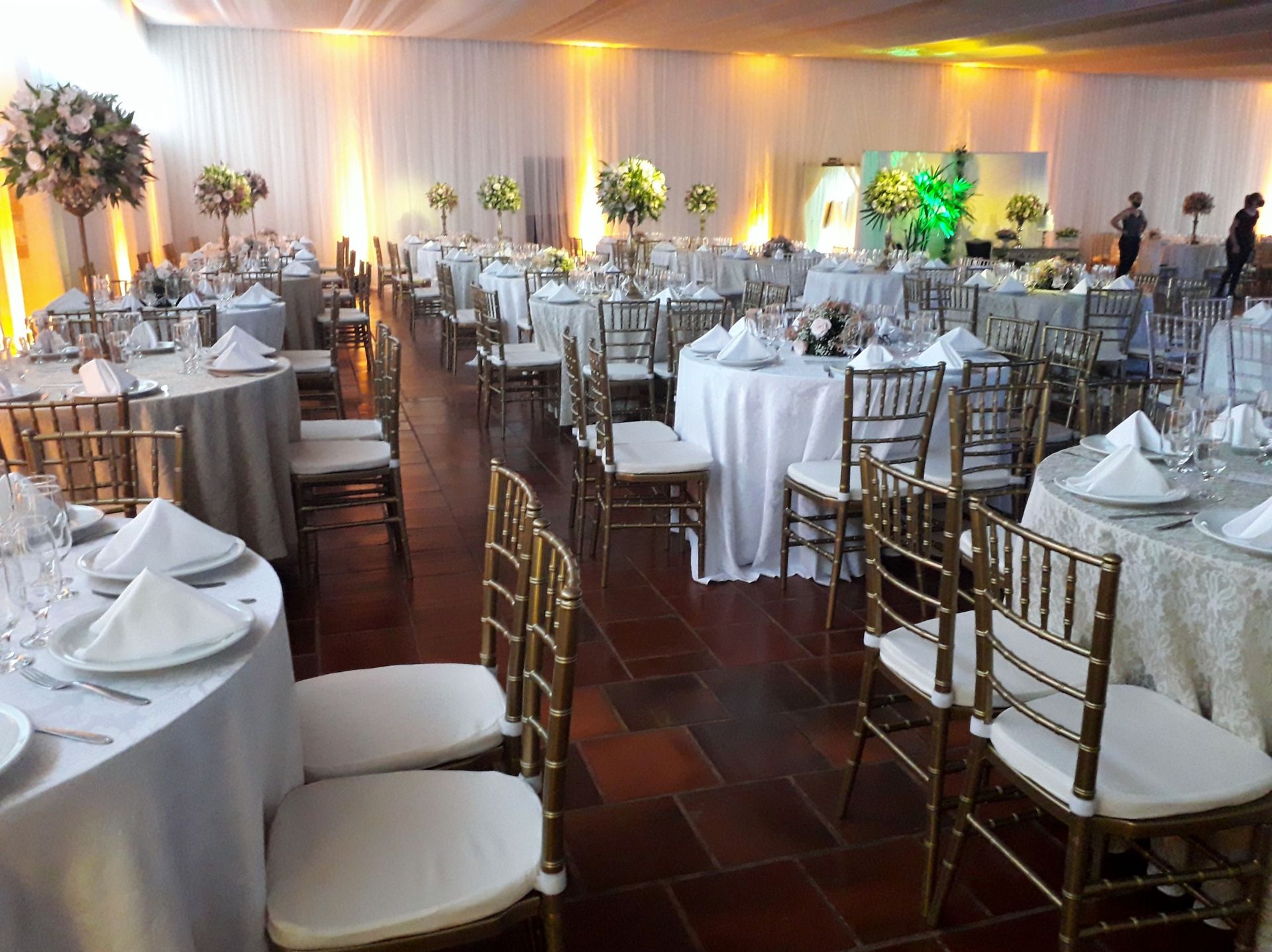 Cadeiras Tiffany Douradas - 6