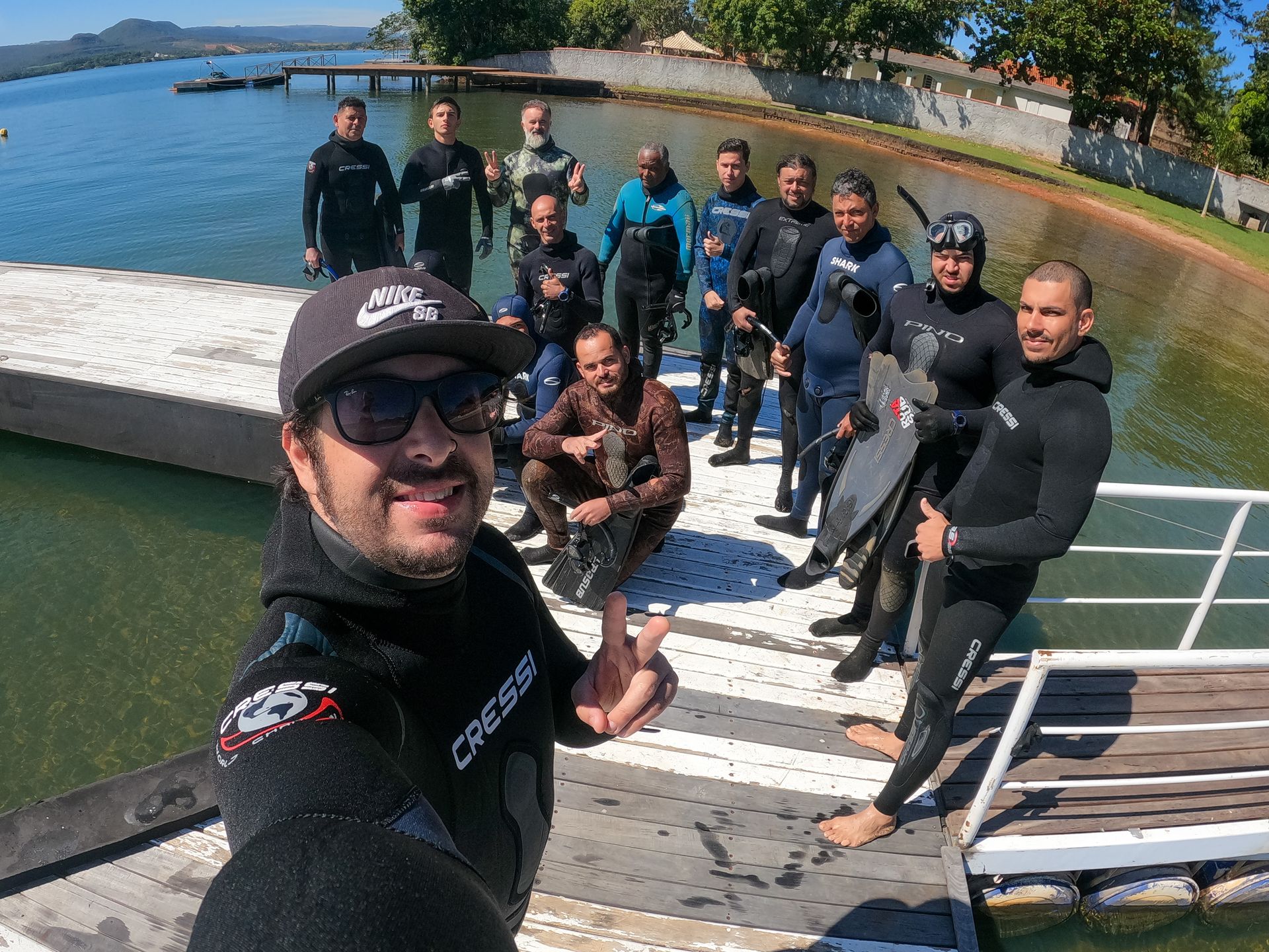 Curso de PESCA SUB em Rifaina/SP - 1