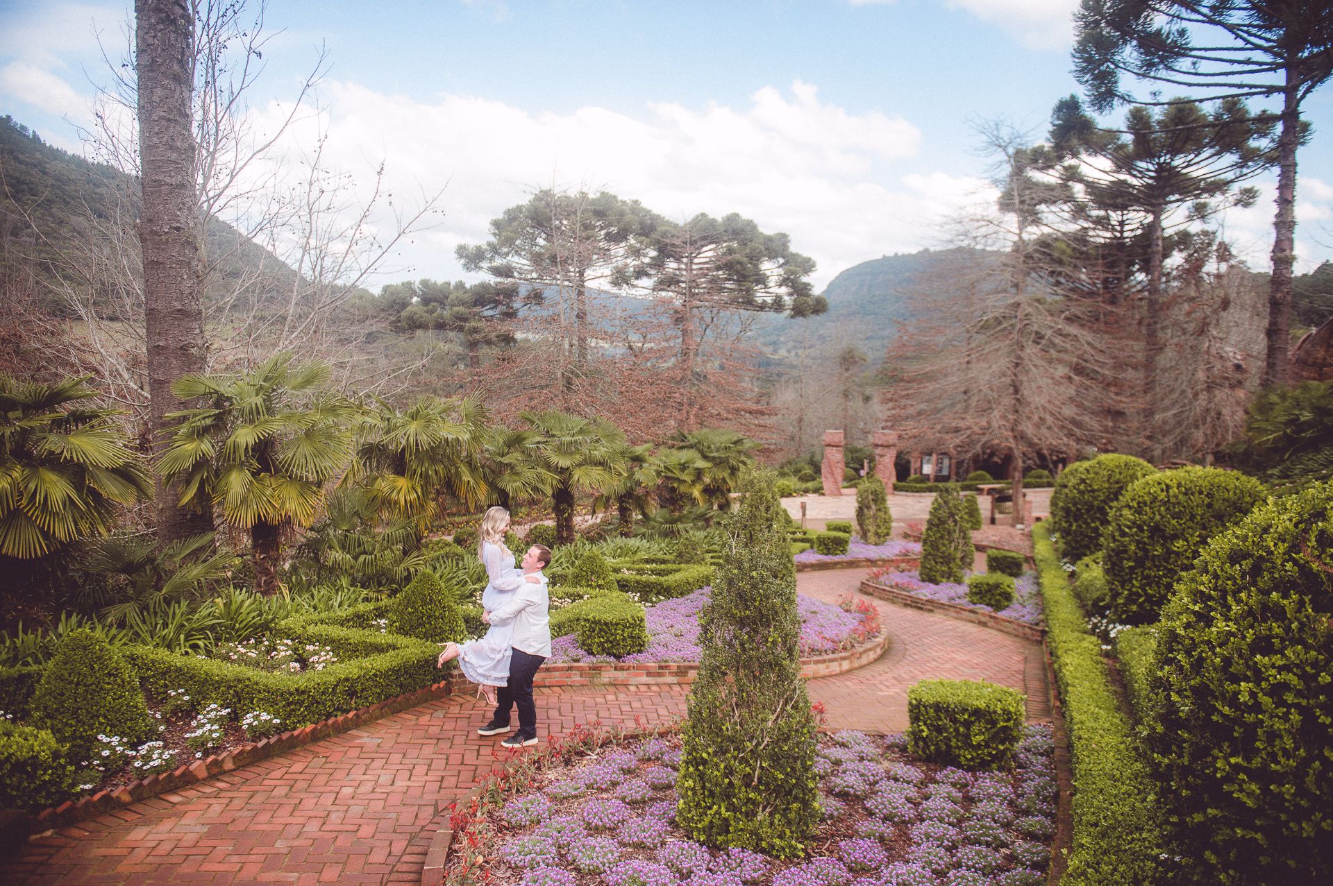 Ensaio Pré Casamento Pâmila e Felipe - Garden Park Gramado-RS - 2 - 2