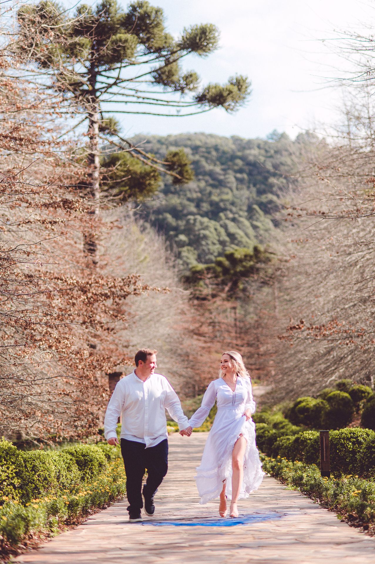 Ensaio Pré Casamento Pâmila e Felipe - Garden Park Gramado-RS - 2 - 3