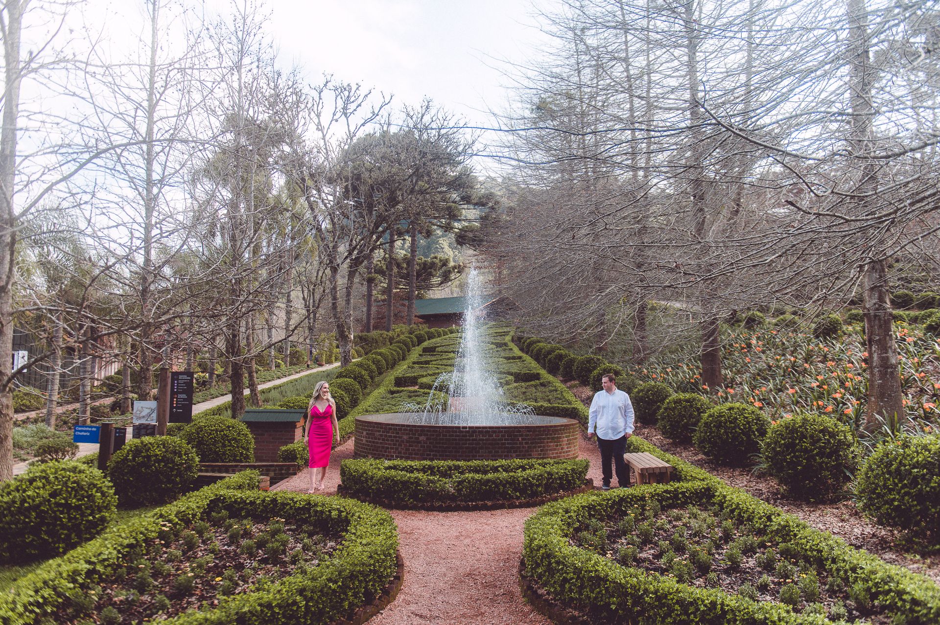 Ensaio Pré Casamento Pâmila e Felipe - Garden Park Gramado-RS - 2 - 1