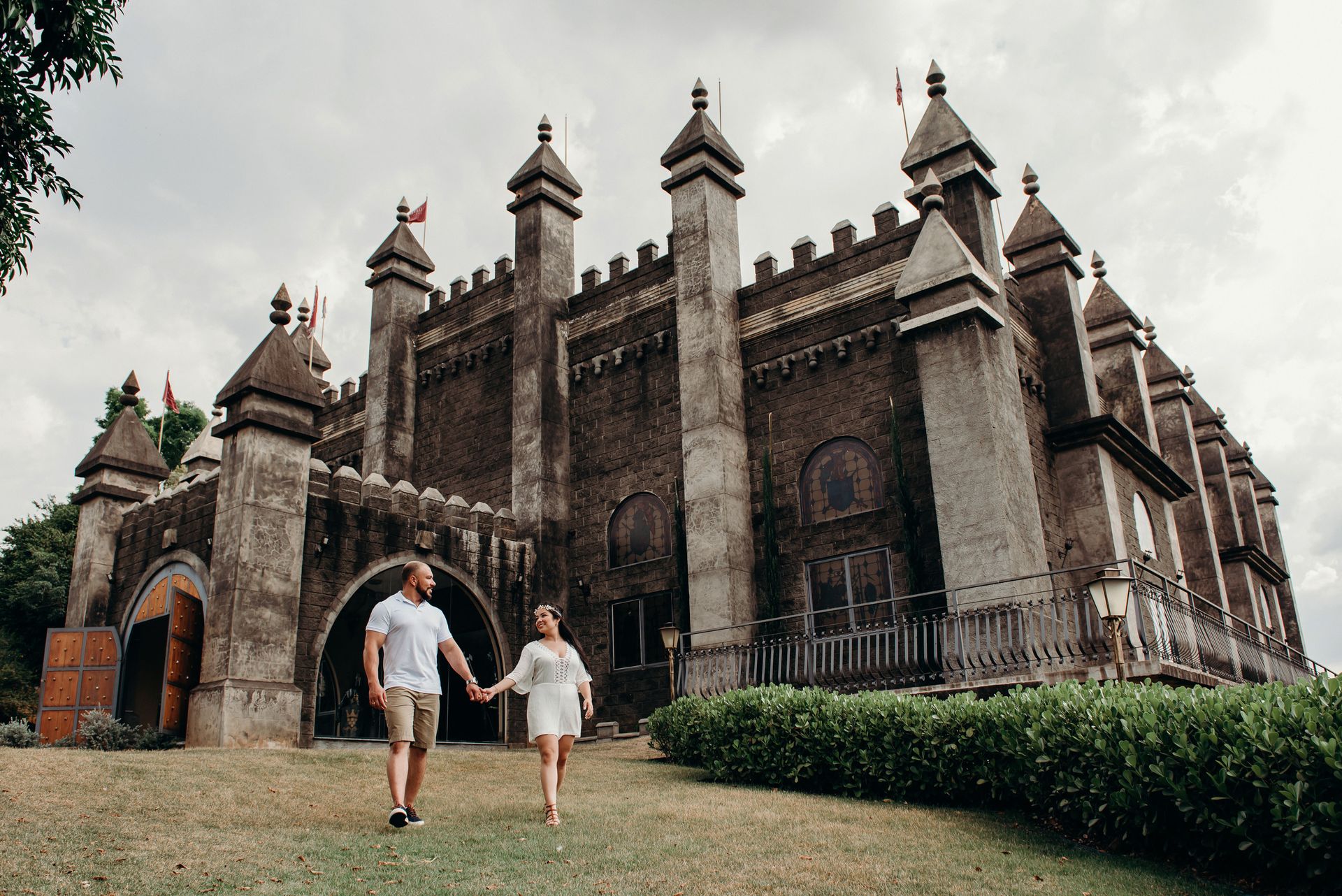Ensaio no Castelo dos Vinhais, Vinhedo - SP (Andressa + Claudinei) - 1 - 3