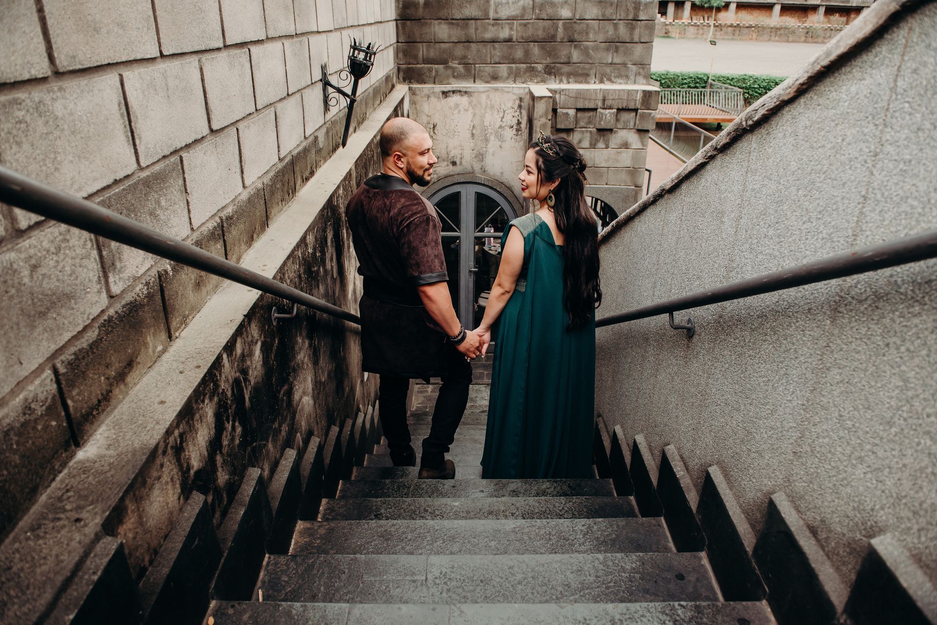 Ensaio no Castelo dos Vinhais, Vinhedo - SP (Andressa + Claudinei) - 1 - 5