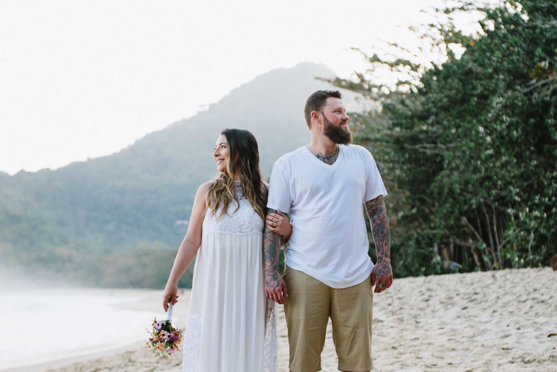 Ensaio na Praia, Ubatuba - SP (Monique + Samuel) - 1 - 6