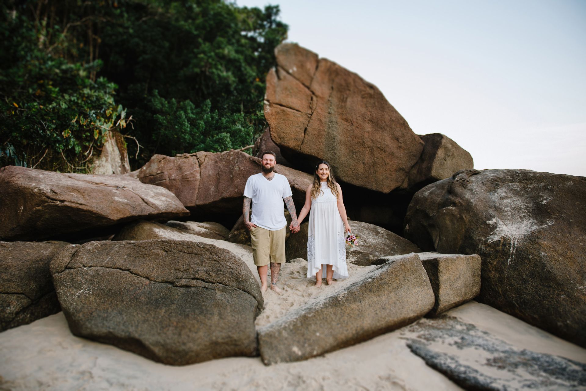 Ensaio na Praia, Ubatuba - SP (Monique + Samuel) - 1 - 11