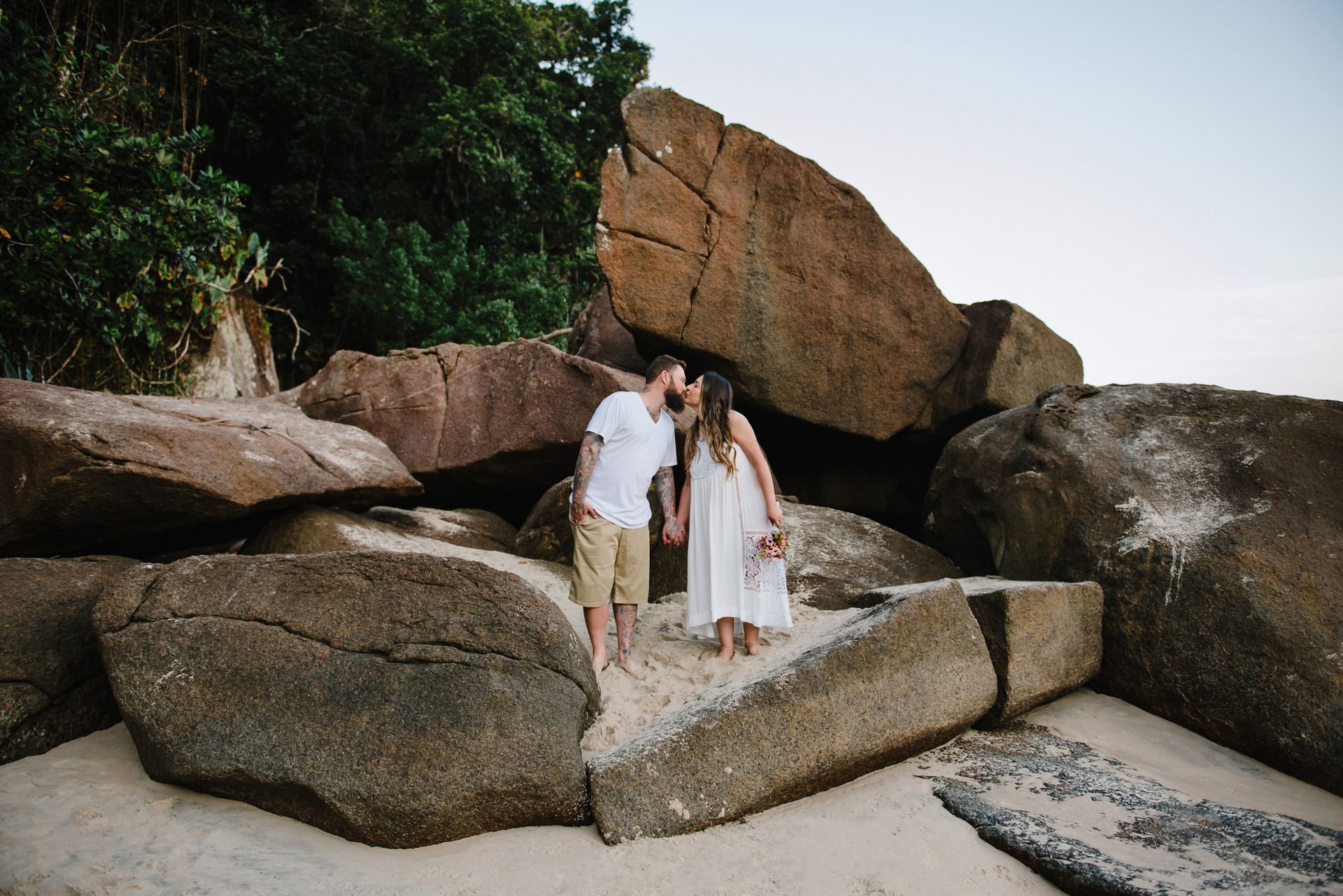 Ensaio na Praia, Ubatuba - SP (Monique + Samuel) - 1 - 12