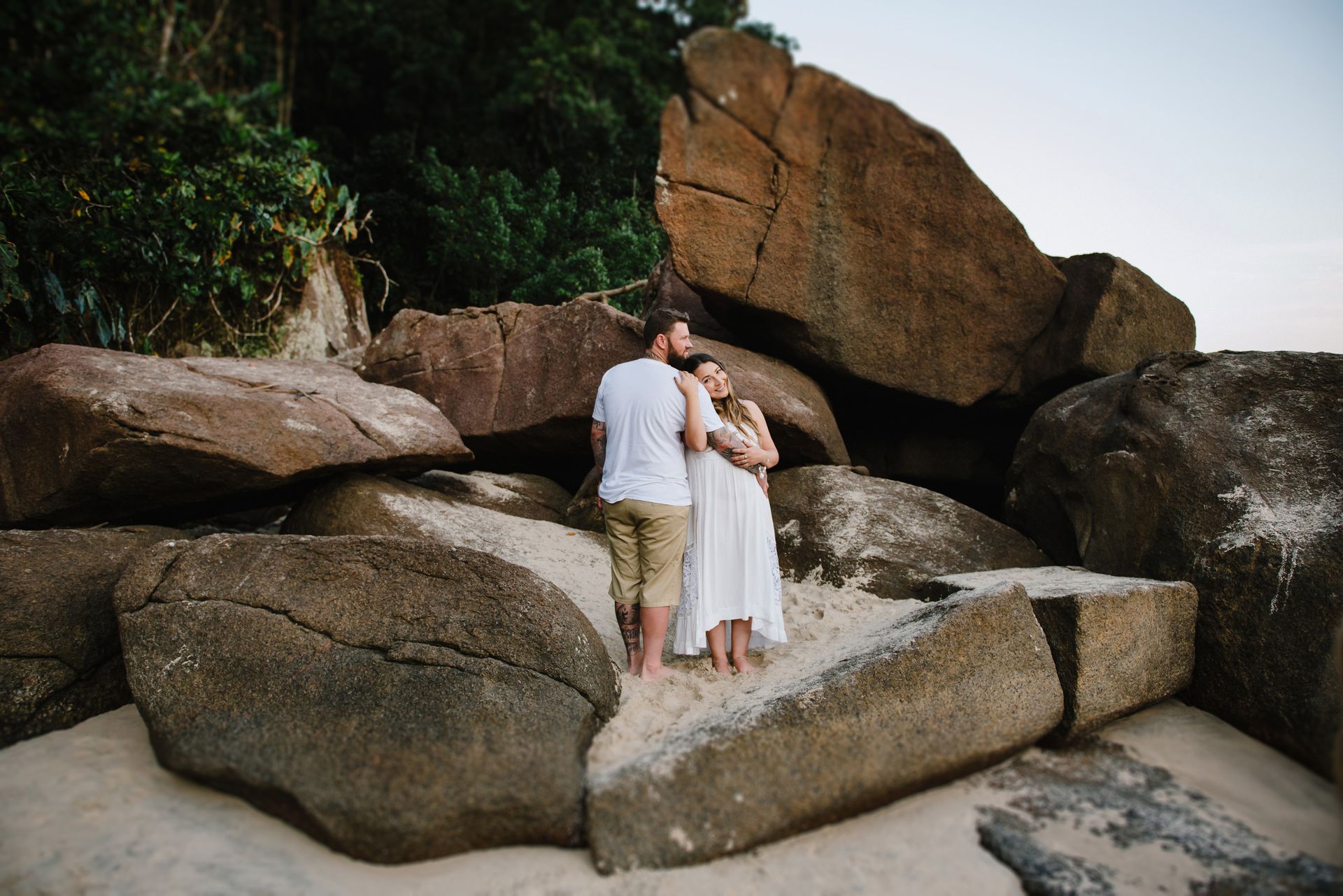 Ensaio na Praia, Ubatuba - SP (Monique + Samuel) - 1 - 13