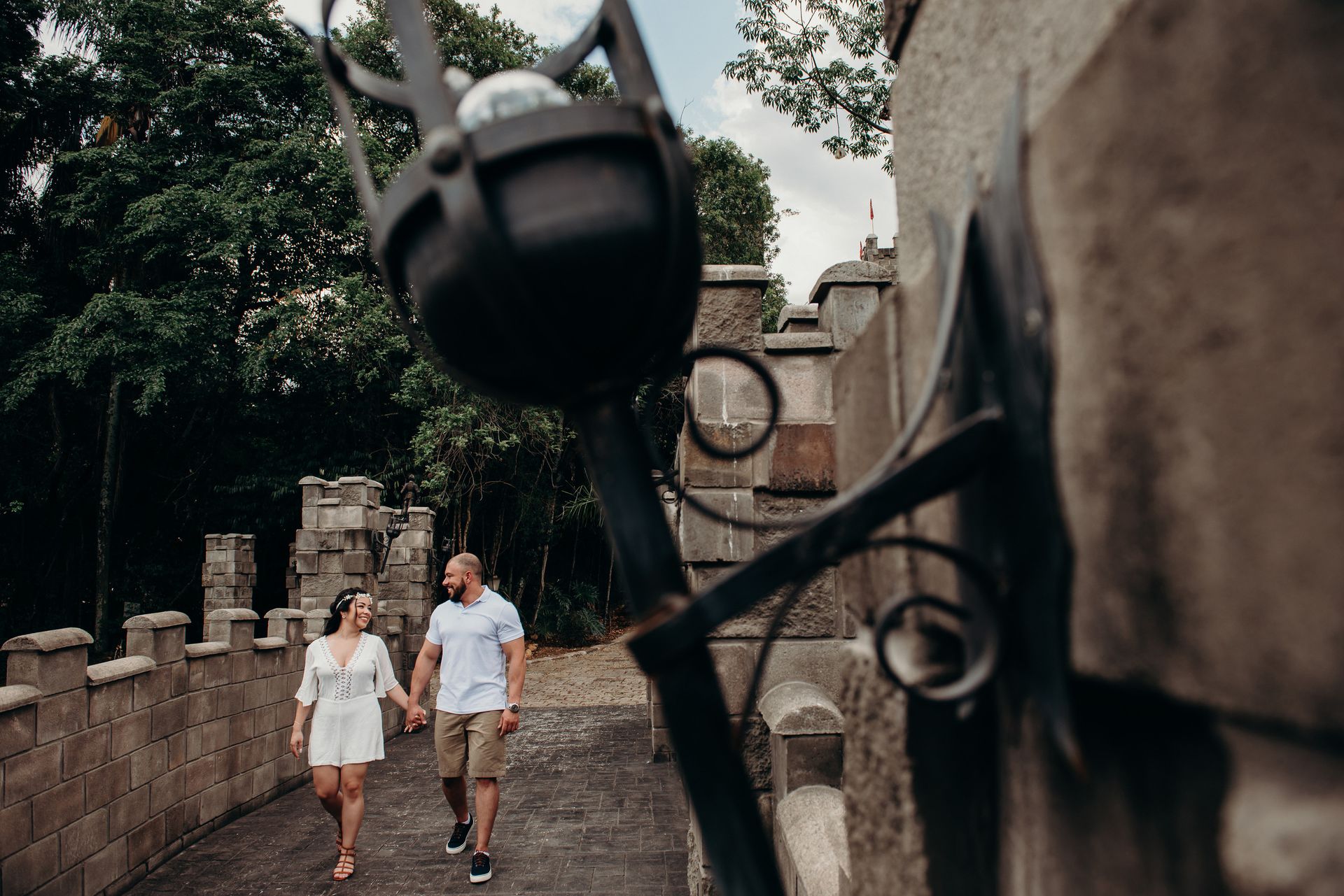 Ensaio no Castelo dos Vinhais, Vinhedo - SP (Andressa + Claudinei) - 1 - 1