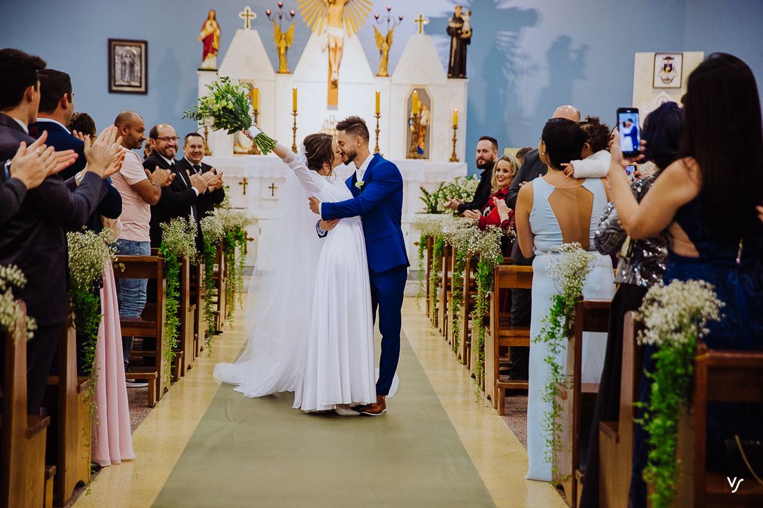 Casamento na Paróquia Nossa Sra. Imaculada Conceição, Gaspar-SC - 4 - 44