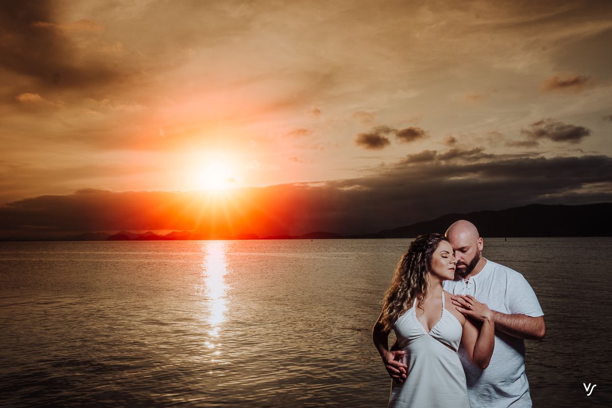 Pré wedding Daiane e Will em São Francisco do Sul SC - nascer do sol - 2 - 17