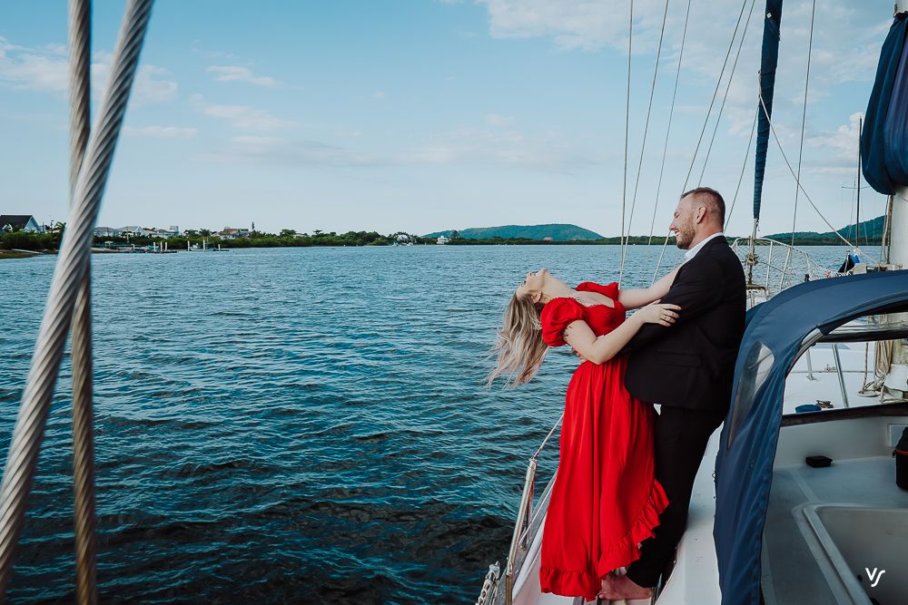 Pré wedding Tainá e Alex veleiro em São Francisco do Sul - SC - 2 - 8