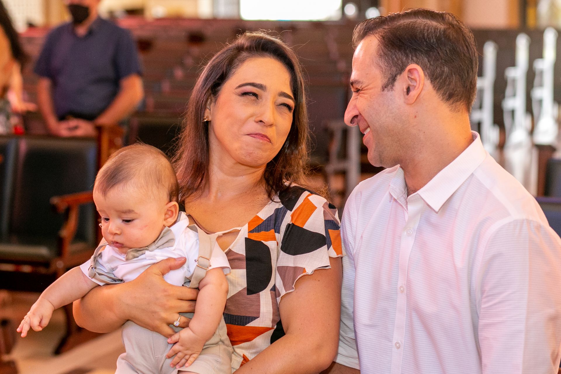 Batizado do Tobias na Paróquia Santíssima Trindade em São Paulo SP - 2 - 4