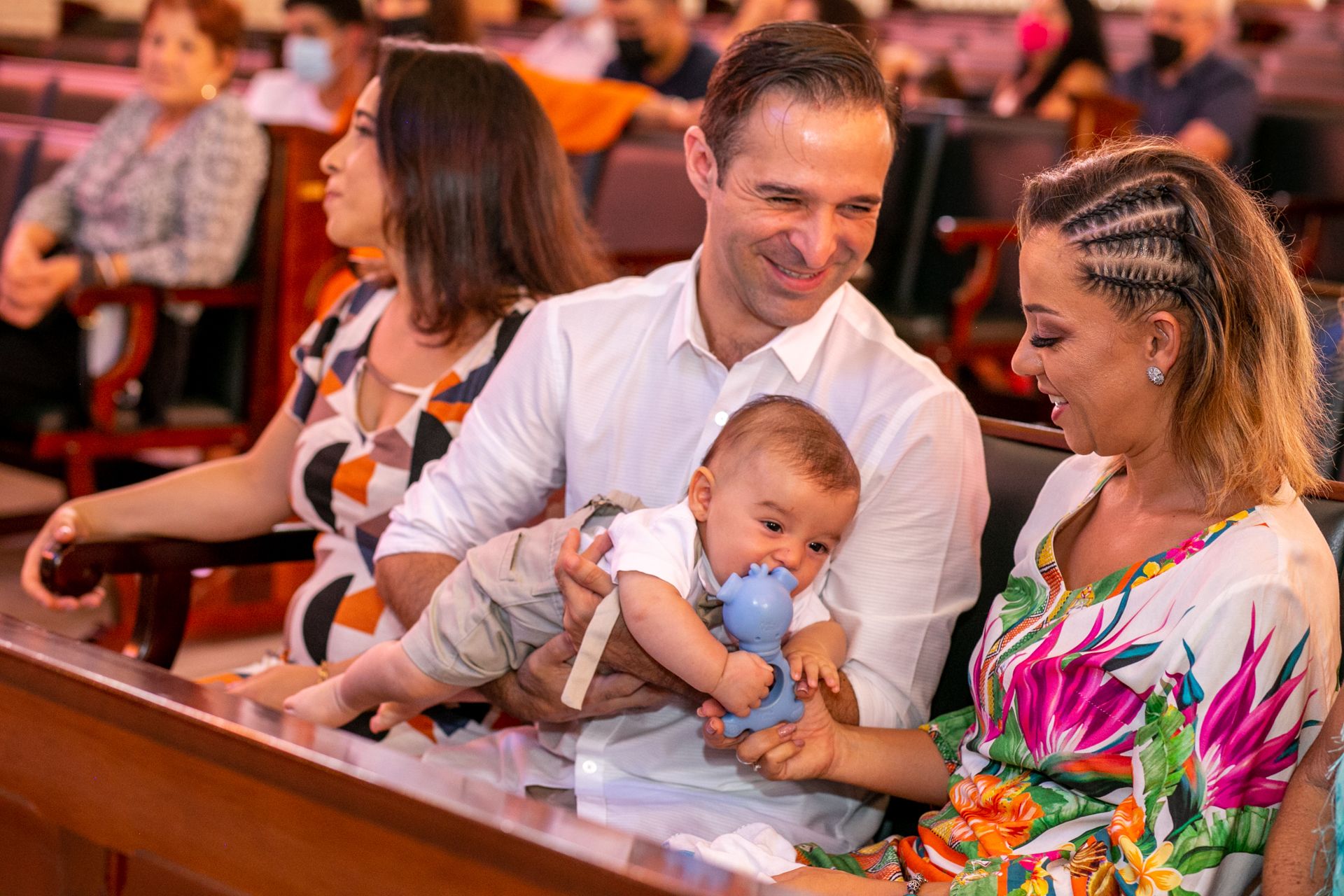 Batizado do Tobias na Paróquia Santíssima Trindade em São Paulo SP - 2 - 7