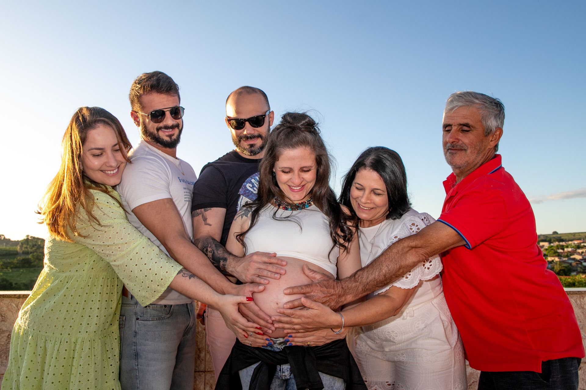 À espera de Sofia - Ensaio de Gestante e Família em Itamogi MG - 2 - 9