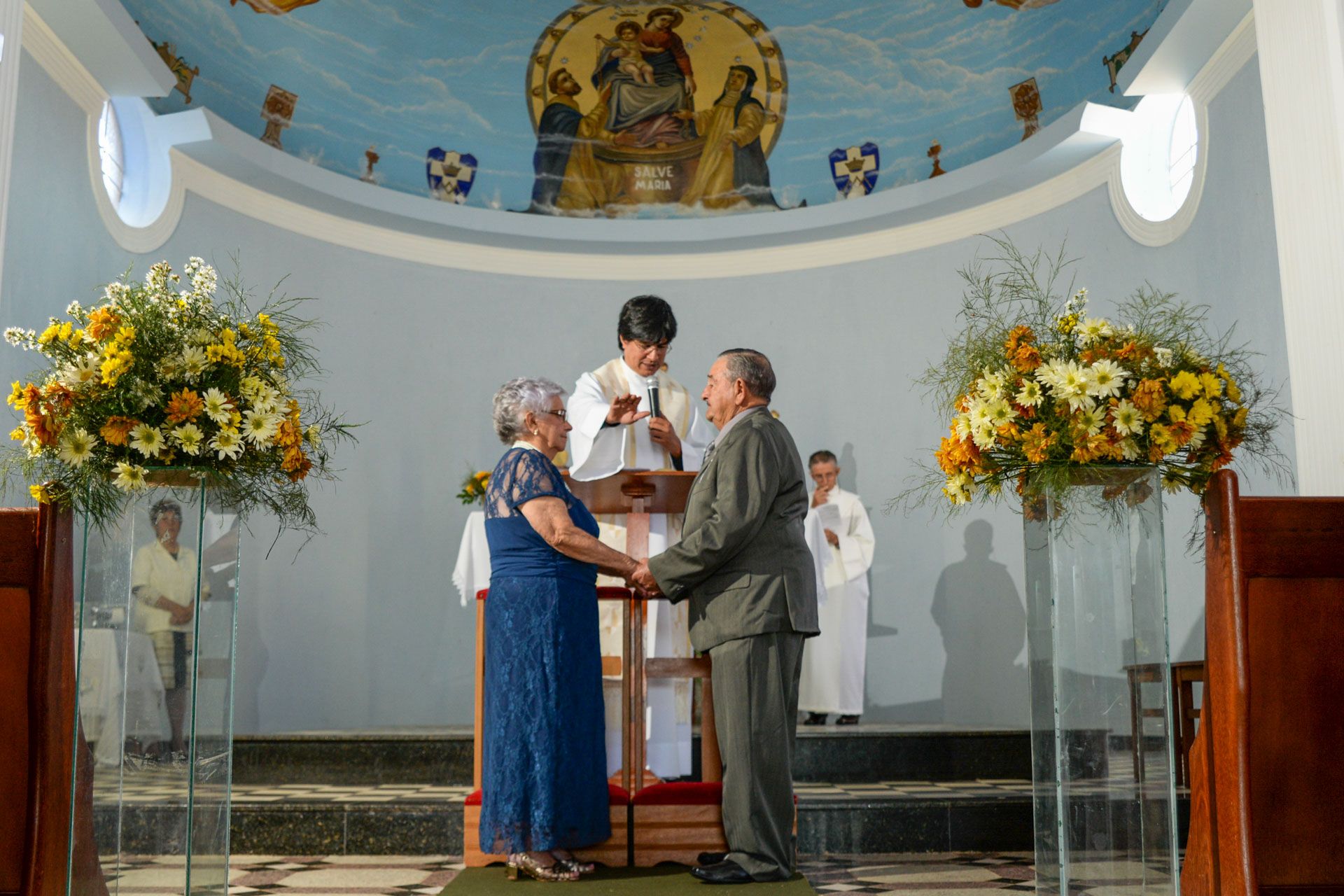 Bodas de Diamante Iracema e Antônio em Santo Antônio da Alegria SP - 2 - 3