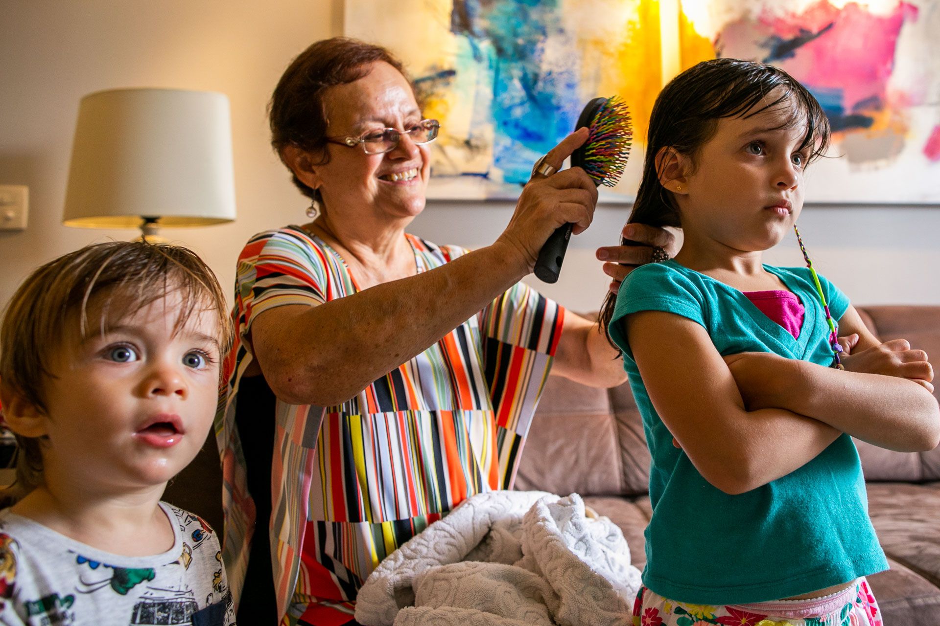 Montando a Árvore de Natal com a família da Josy em São Paulo SP - 2 - 19