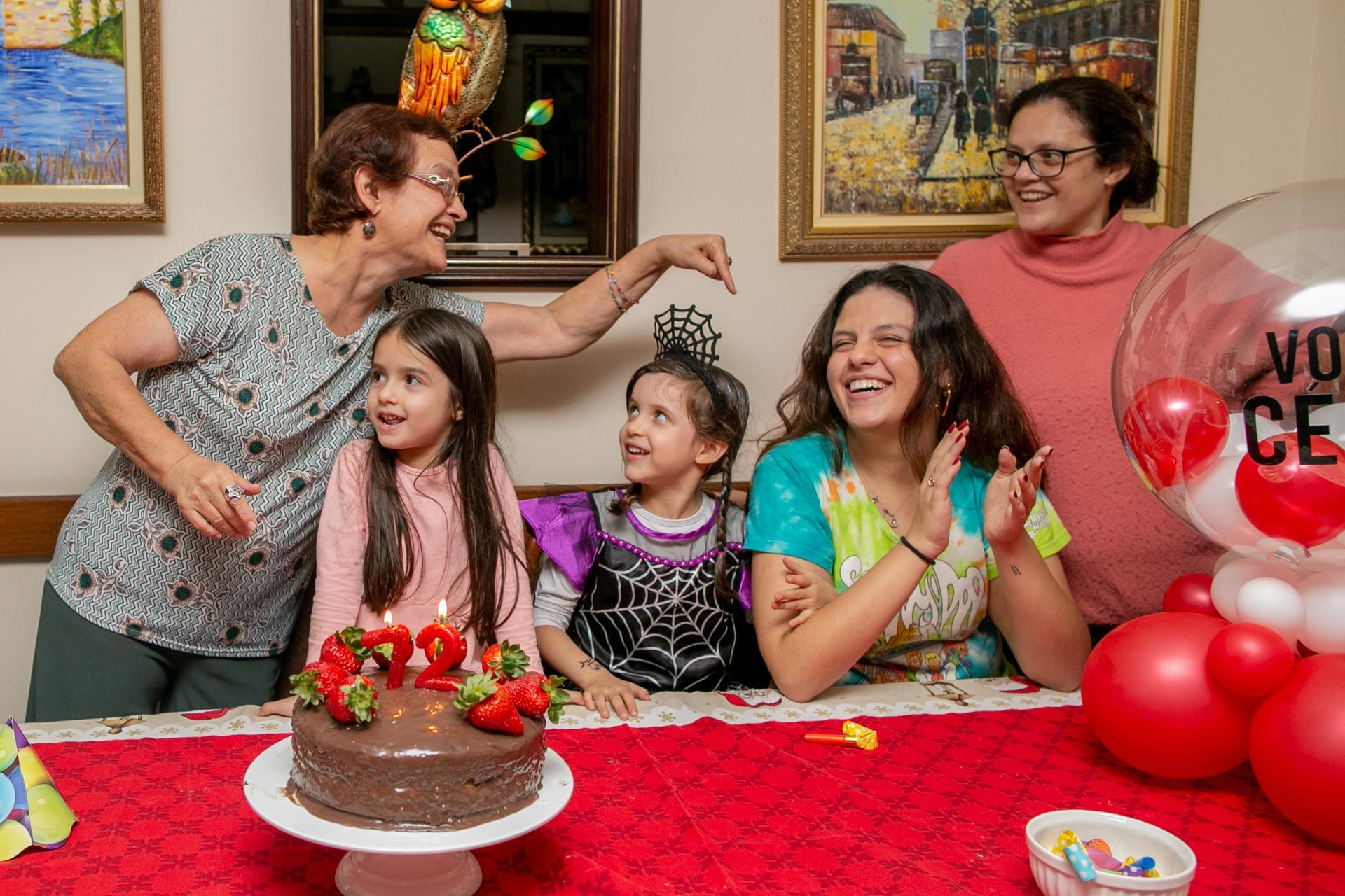 Aniversário da Vovó Célia em São Paulo SP - 2 - 9