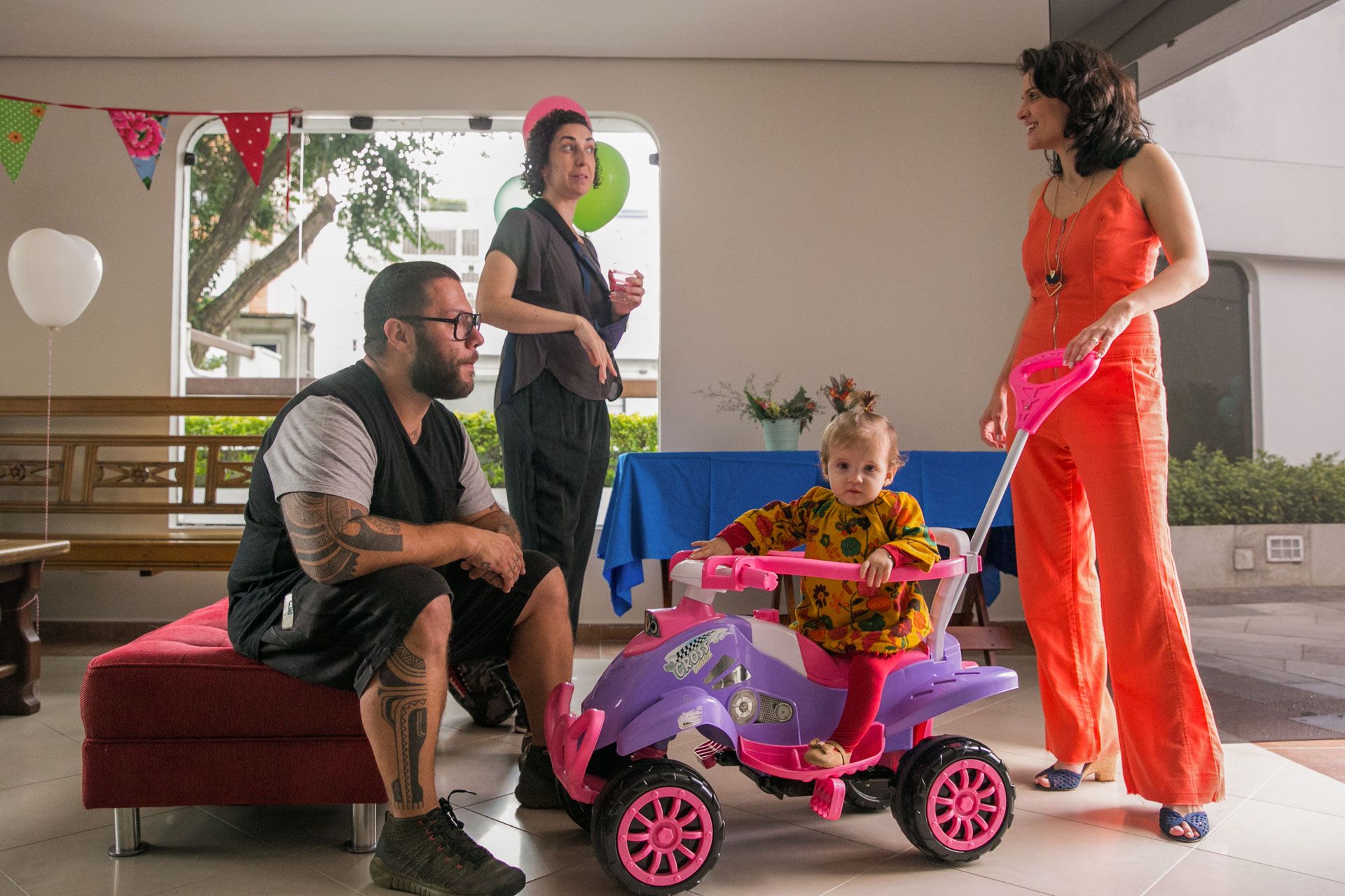 Batizado e Aniversário de 1 ano da Alice em São Paulo SP - 2 - 4