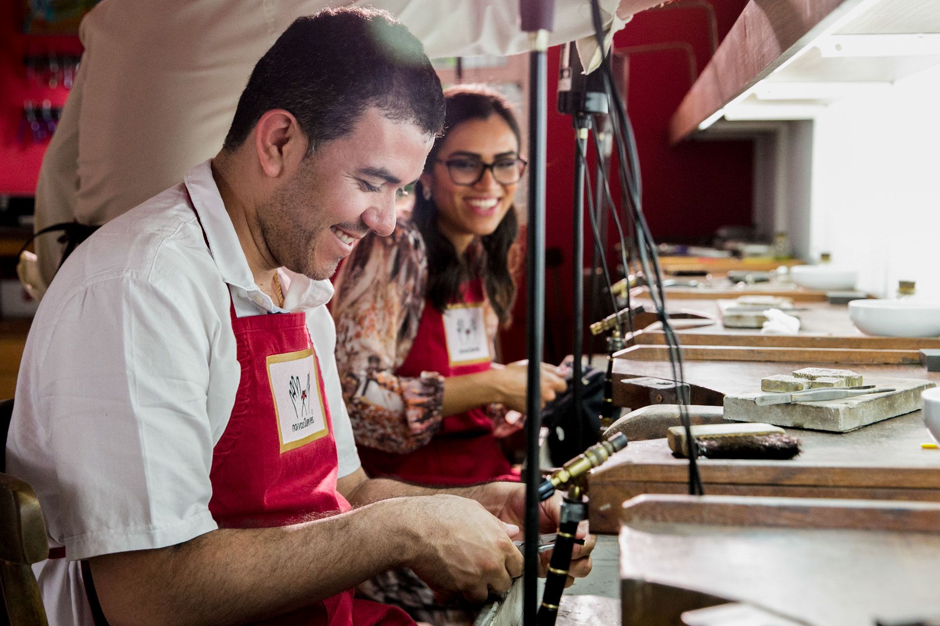 Sessão Pré Casamento Carol e Saulo no Ateliê Labriola | Noivos Ourives - São Paulo SP - 2 - 6