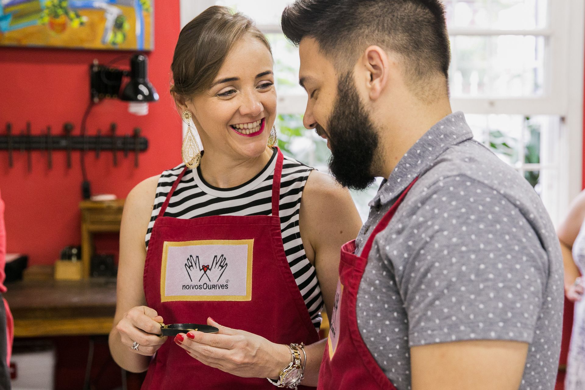 Pré Casamento Patrícia e Rodrigo no Ateliê Labriola | Noivos Ourives em São Paulo SP - 2 - 1