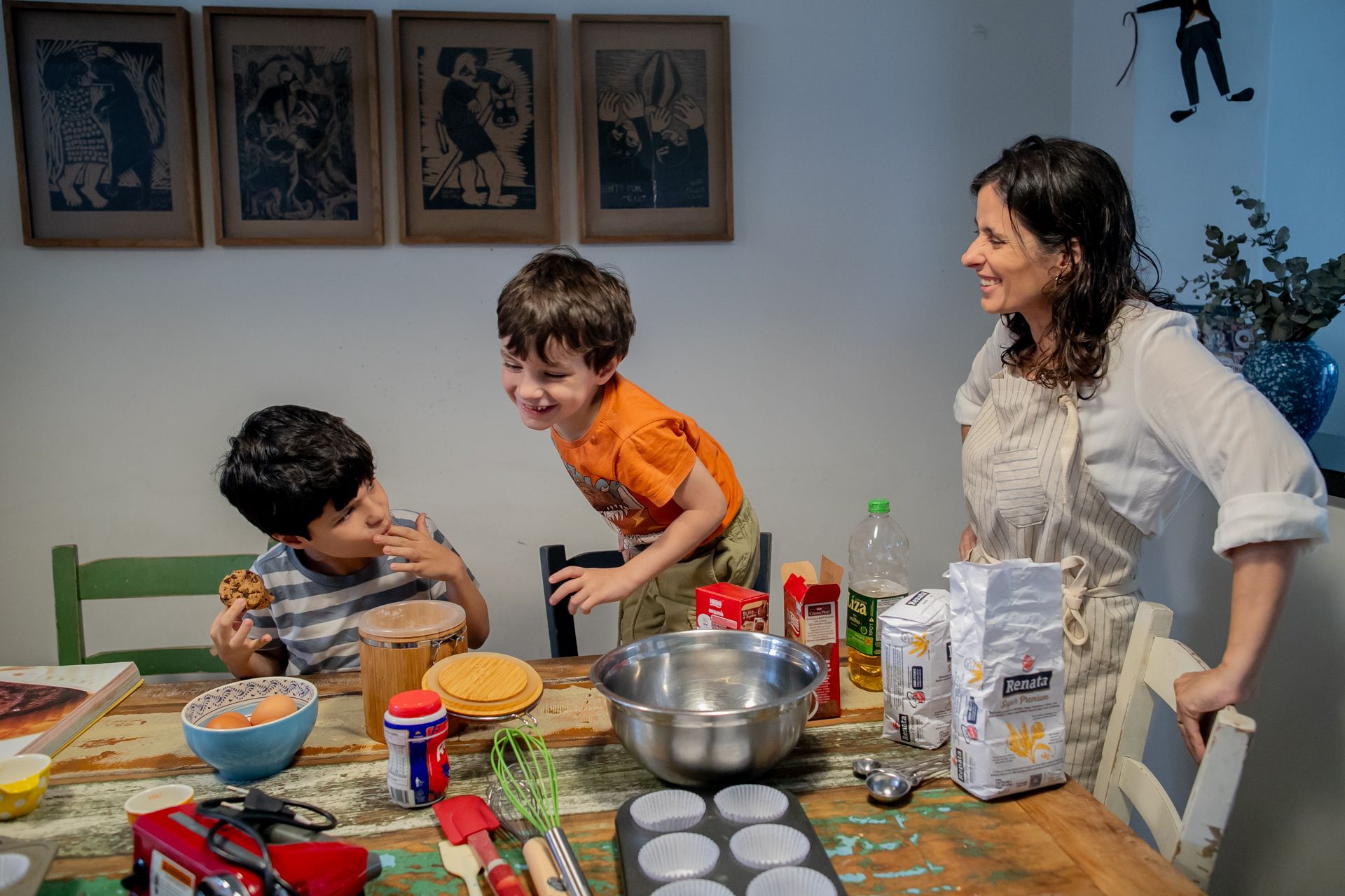 Nanda, Greg e Fred: a hora do bolo em São Paulo SP - 2 - 1
