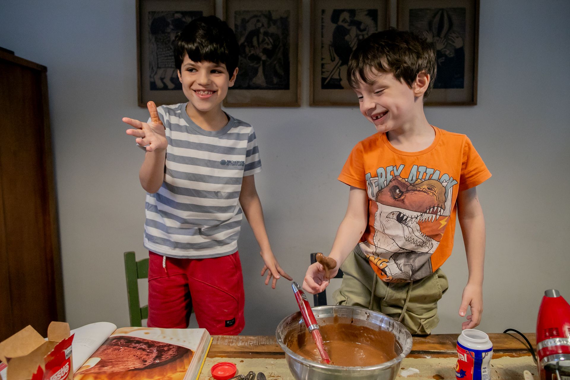 Nanda, Greg e Fred: a hora do bolo em São Paulo SP - 2 - 18