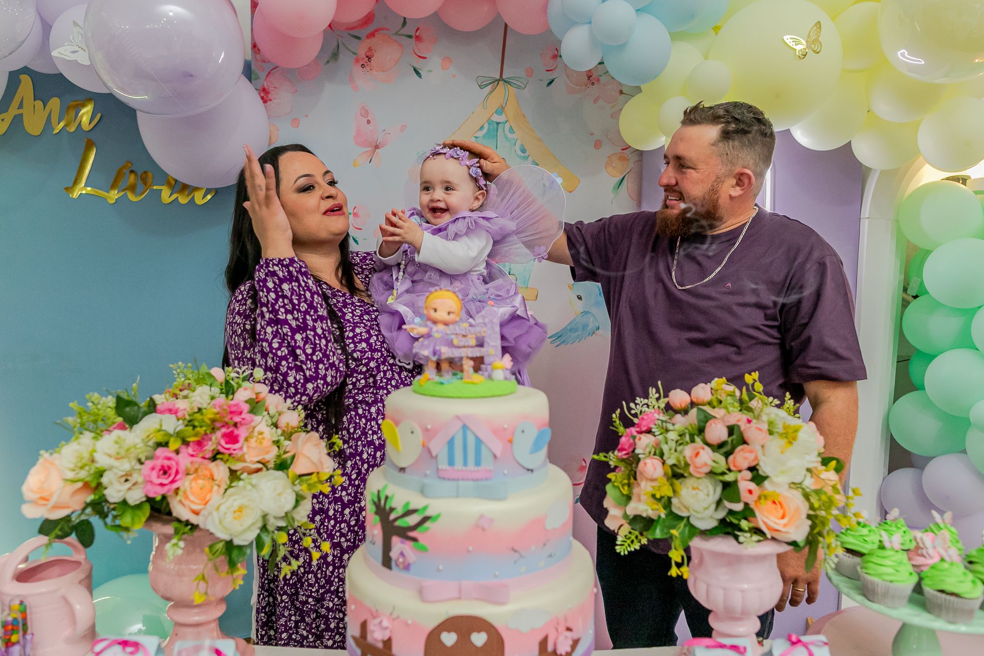 Aniversário de 1 ano da Ana Lívia em Itamogi MG - 2 - 16