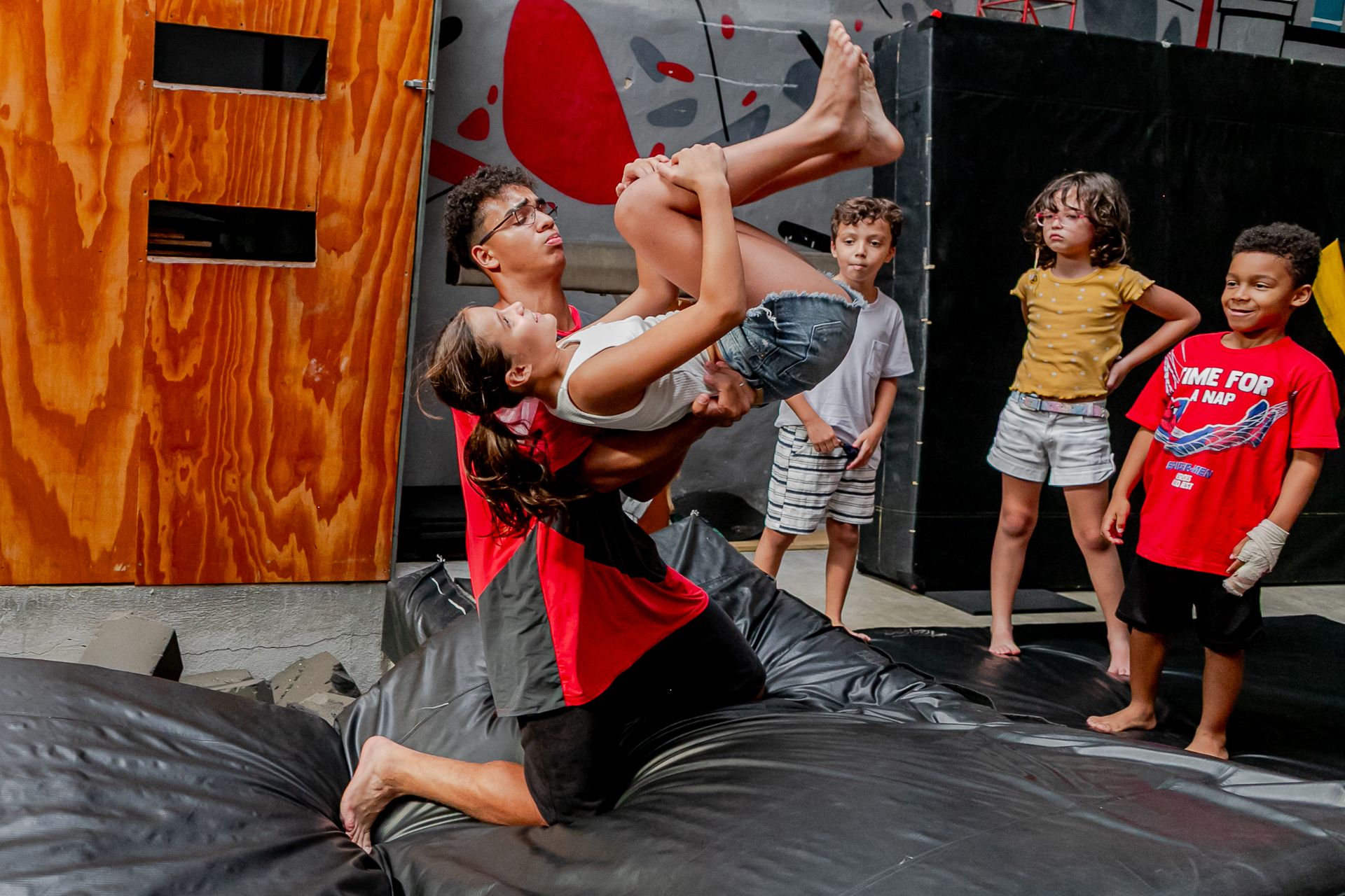 Aniversário de 7 anos do Felipe no Tracer Parkour Santana em São Paulo SP - 2 - 21