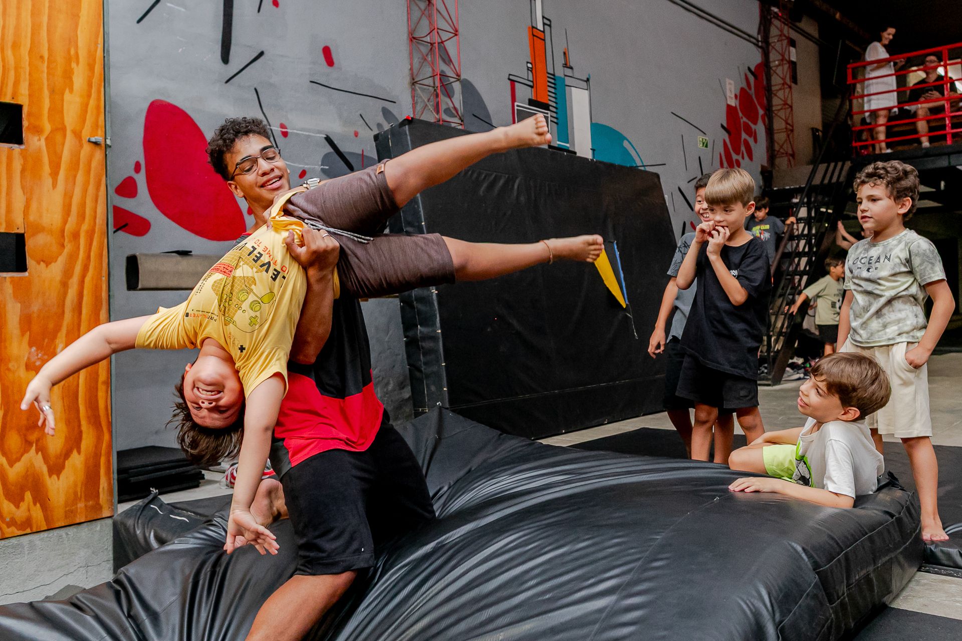 Aniversário de 7 anos do Felipe no Tracer Parkour Santana em São Paulo SP - 2 - 23