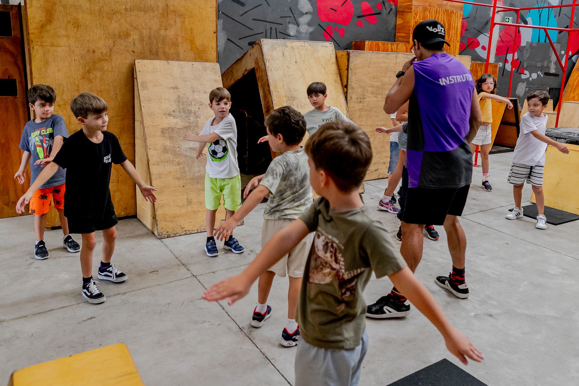Aniversário de 7 anos do Felipe no Tracer Parkour Santana em São Paulo SP - 2 - 4