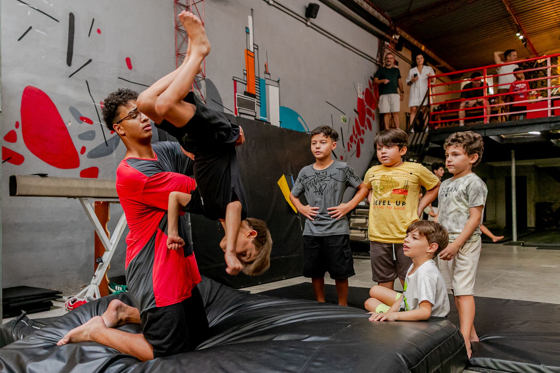 Aniversário de 7 anos do Felipe no Tracer Parkour Santana em São Paulo SP - 2 - 22