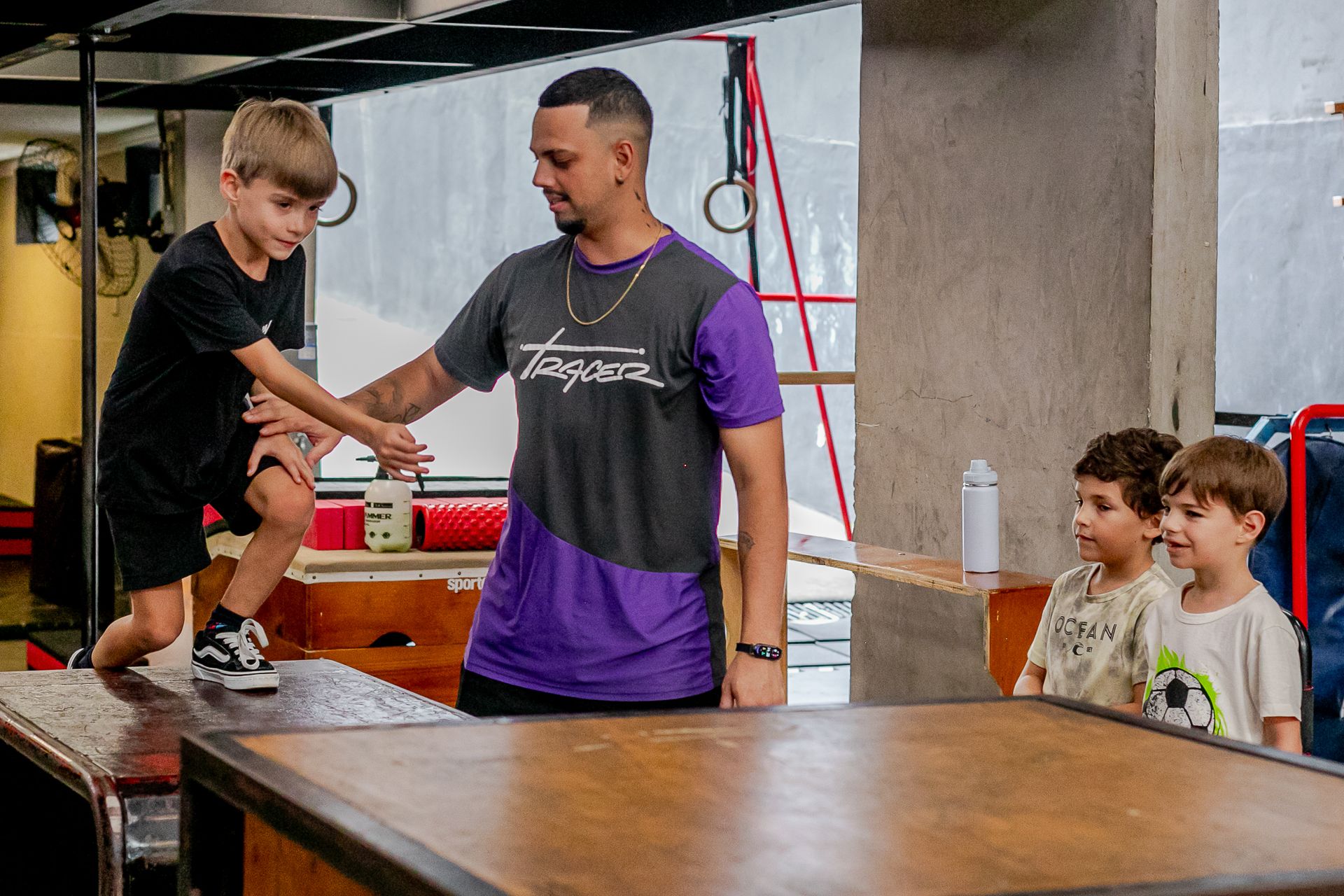 Aniversário de 7 anos do Felipe no Tracer Parkour Santana em São Paulo SP - 2 - 6