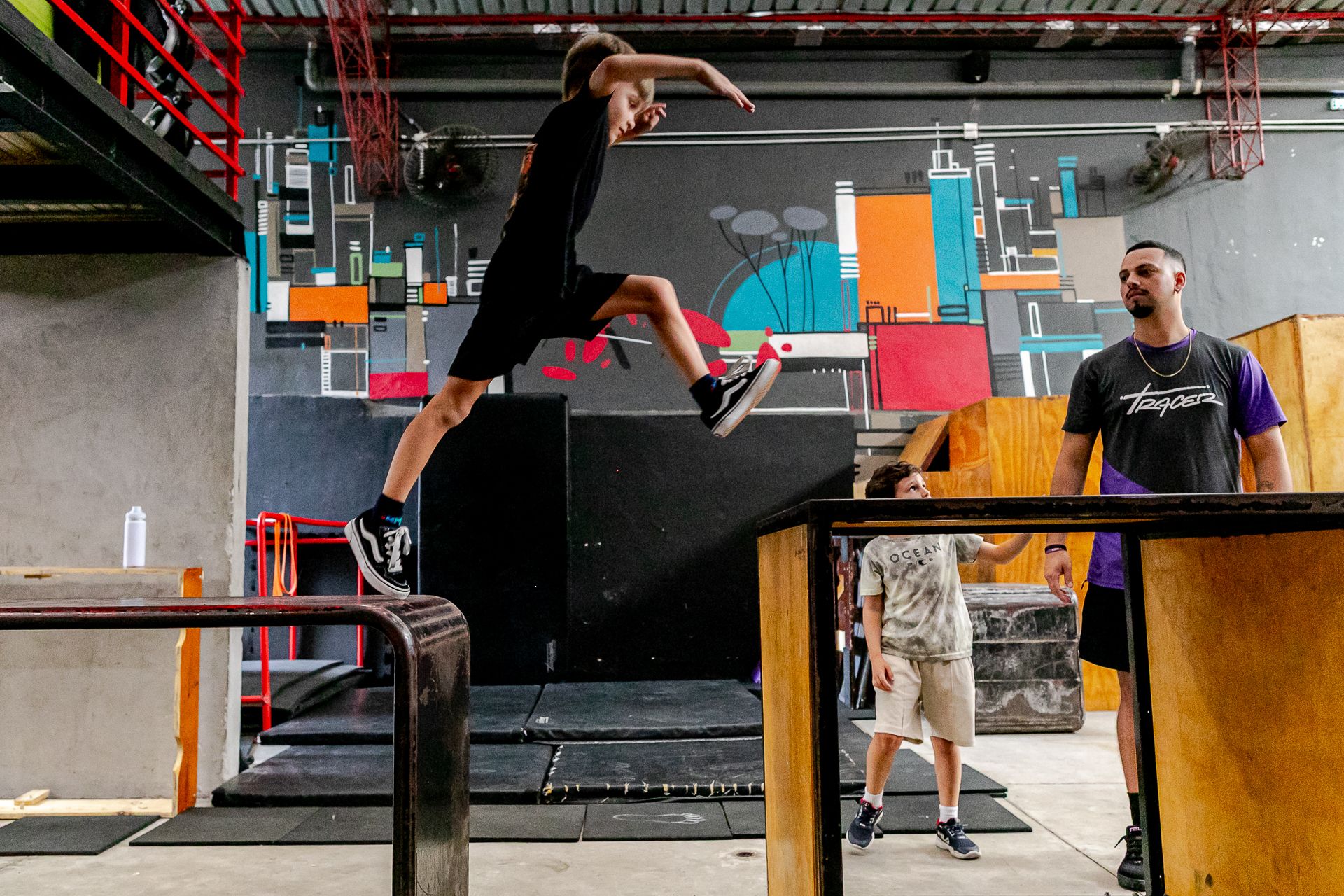 Aniversário de 7 anos do Felipe no Tracer Parkour Santana em São Paulo SP - 2 - 10