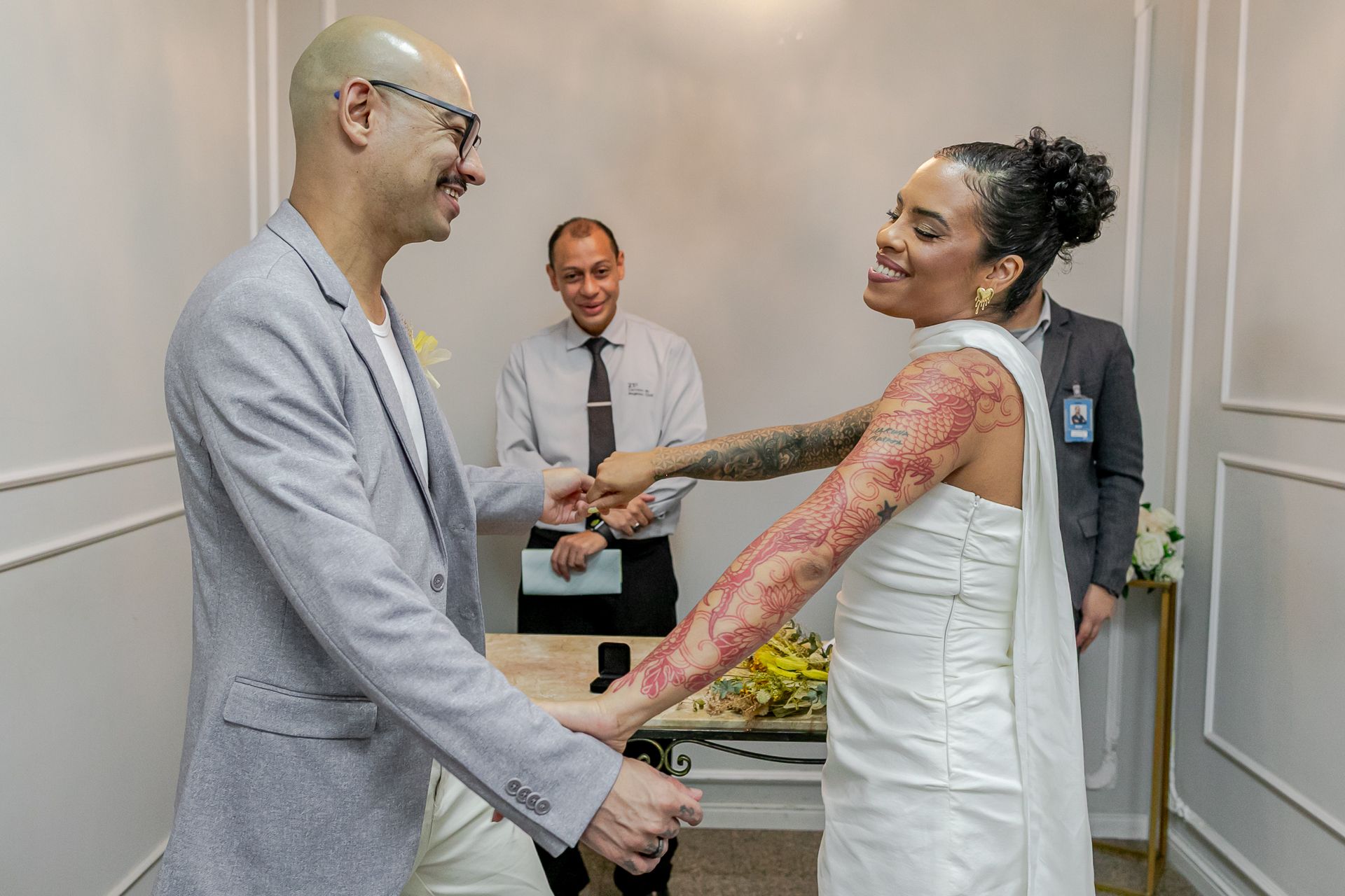 Casamento Civil Bia e Thiago no Restaurante Mani e Sesc Pompéia em São Paulo SP - 2 - 10