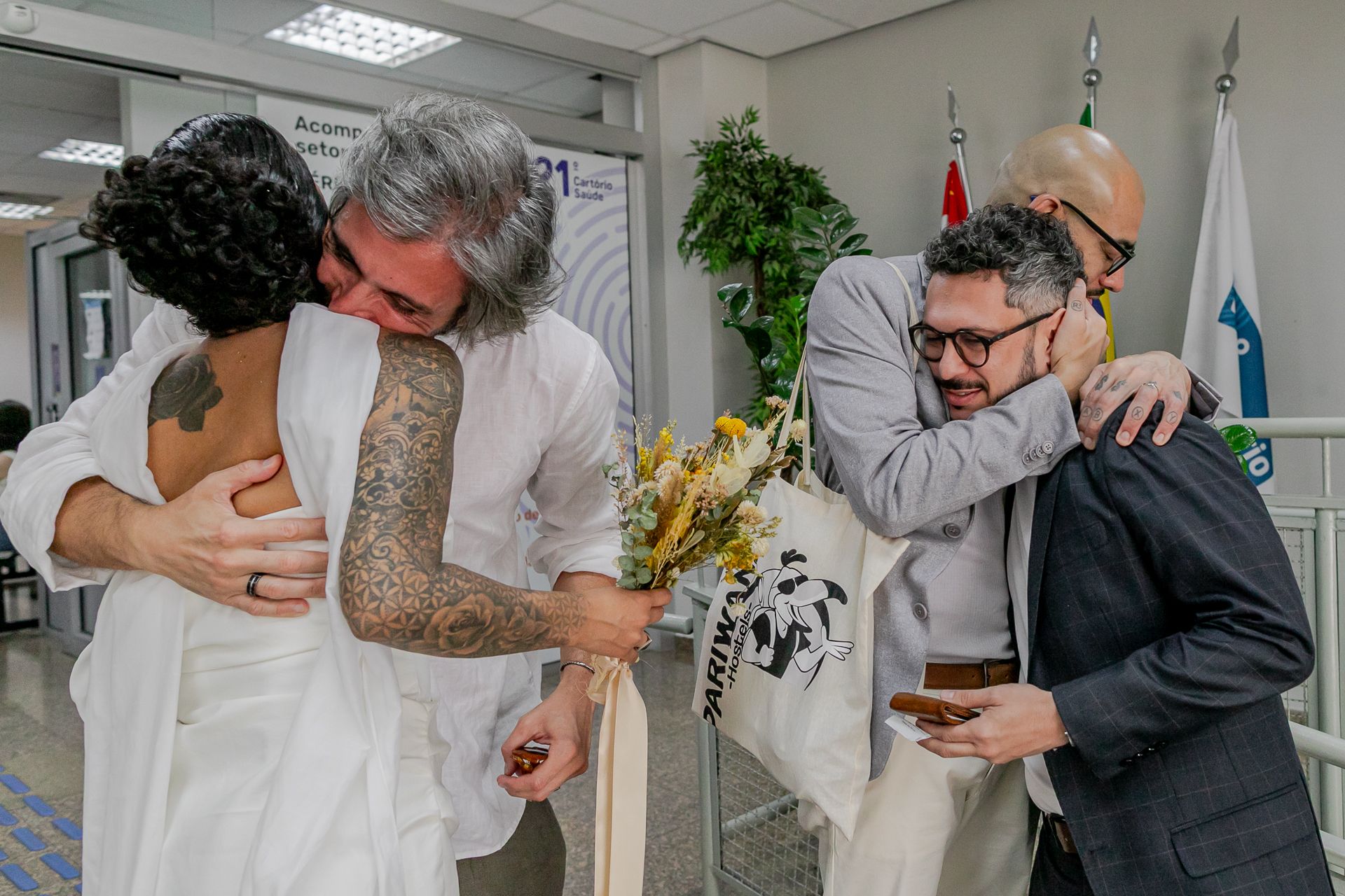 Casamento Civil Bia e Thiago no Restaurante Mani e Sesc Pompéia em São Paulo SP - 2 - 14
