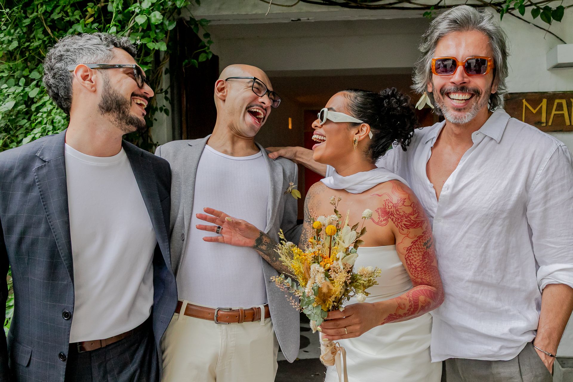 Casamento Civil Bia e Thiago no Restaurante Mani e Sesc Pompéia em São Paulo SP - 2 - 39