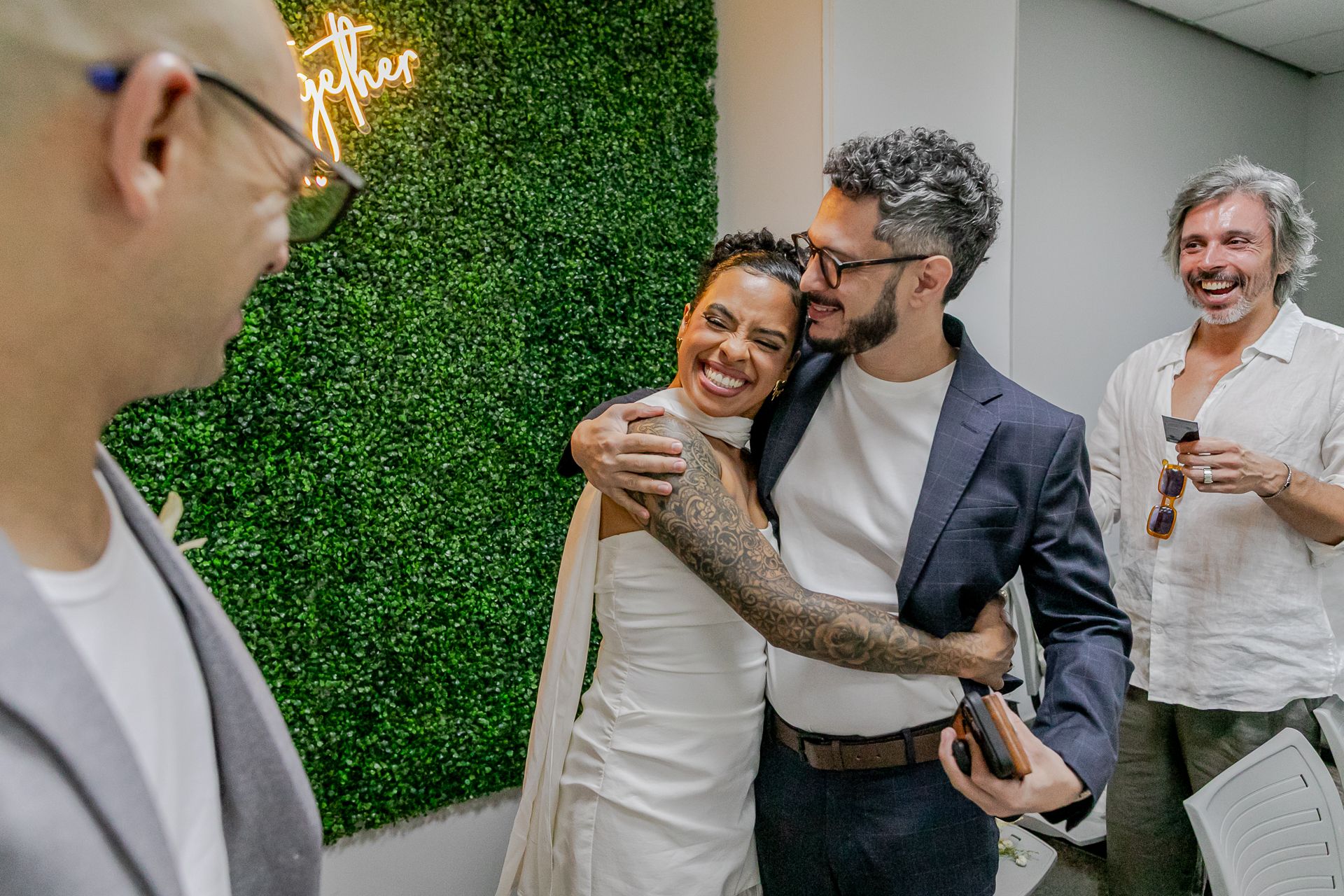Casamento Civil Bia e Thiago no Restaurante Mani e Sesc Pompéia em São Paulo SP - 2 - 3