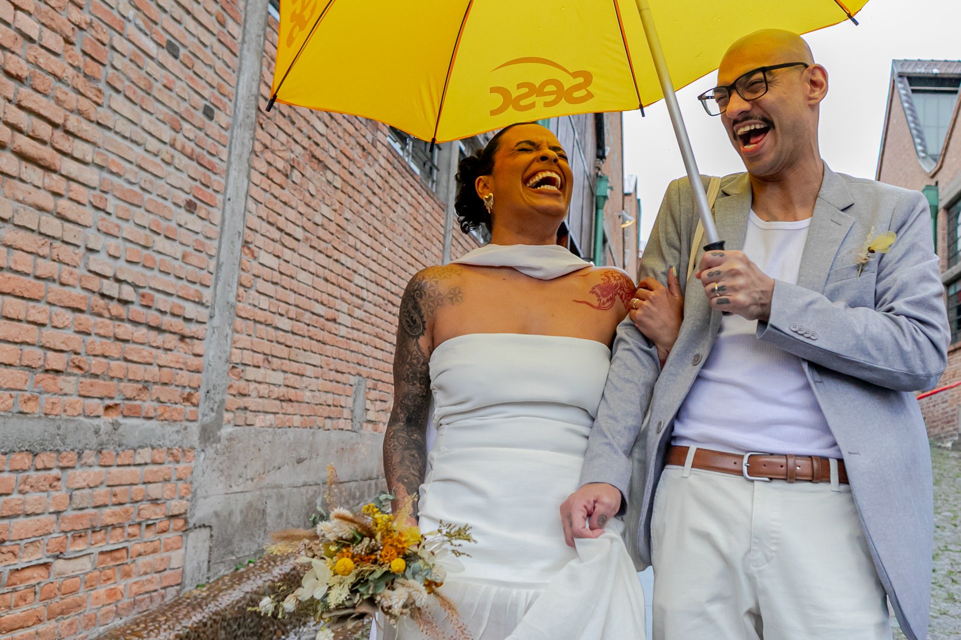Casamento Civil Bia e Thiago no Restaurante Mani e Sesc Pompéia em São Paulo SP - 2 - 43