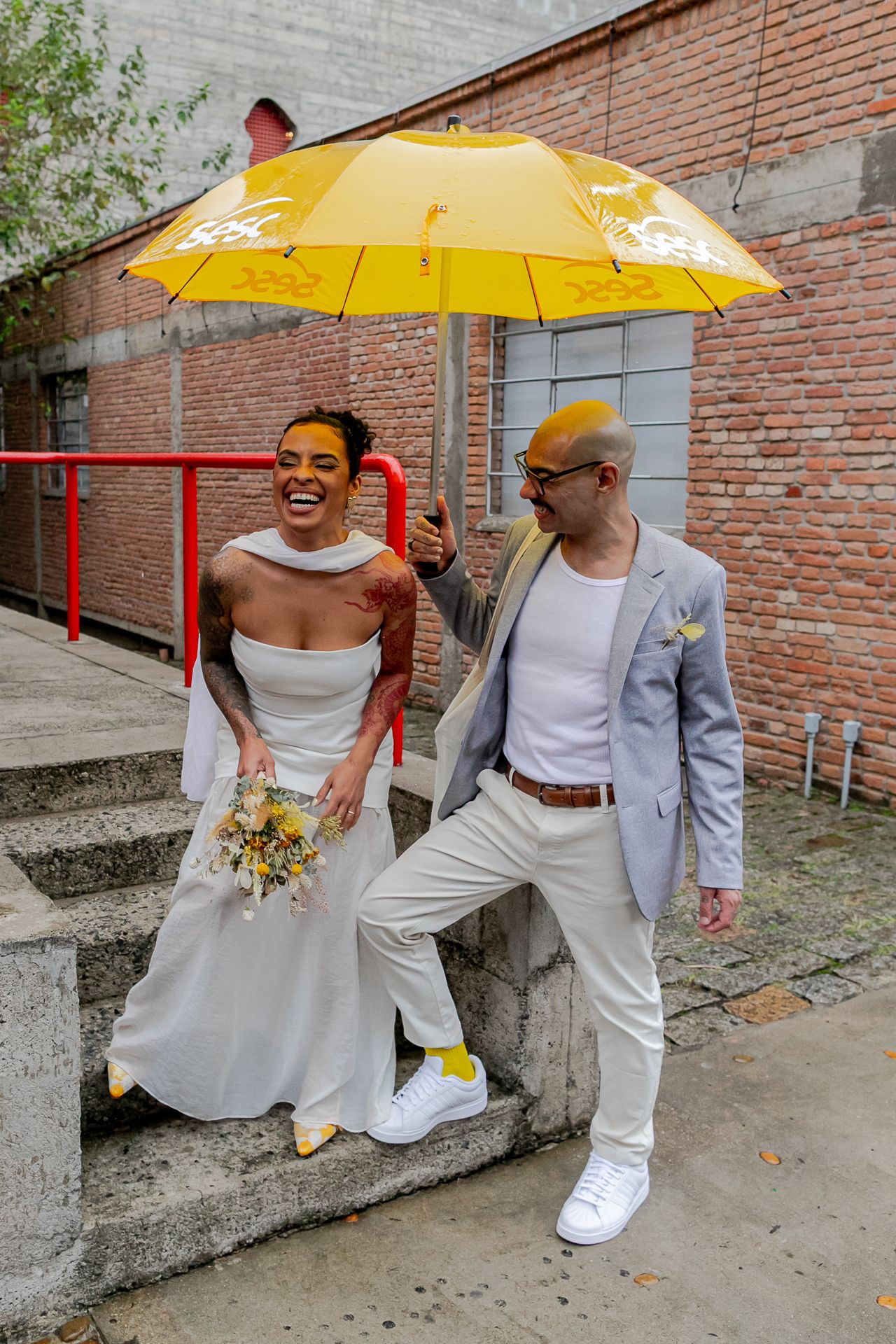 Casamento Civil Bia e Thiago no Restaurante Mani e Sesc Pompéia em São Paulo SP - 2 - 45