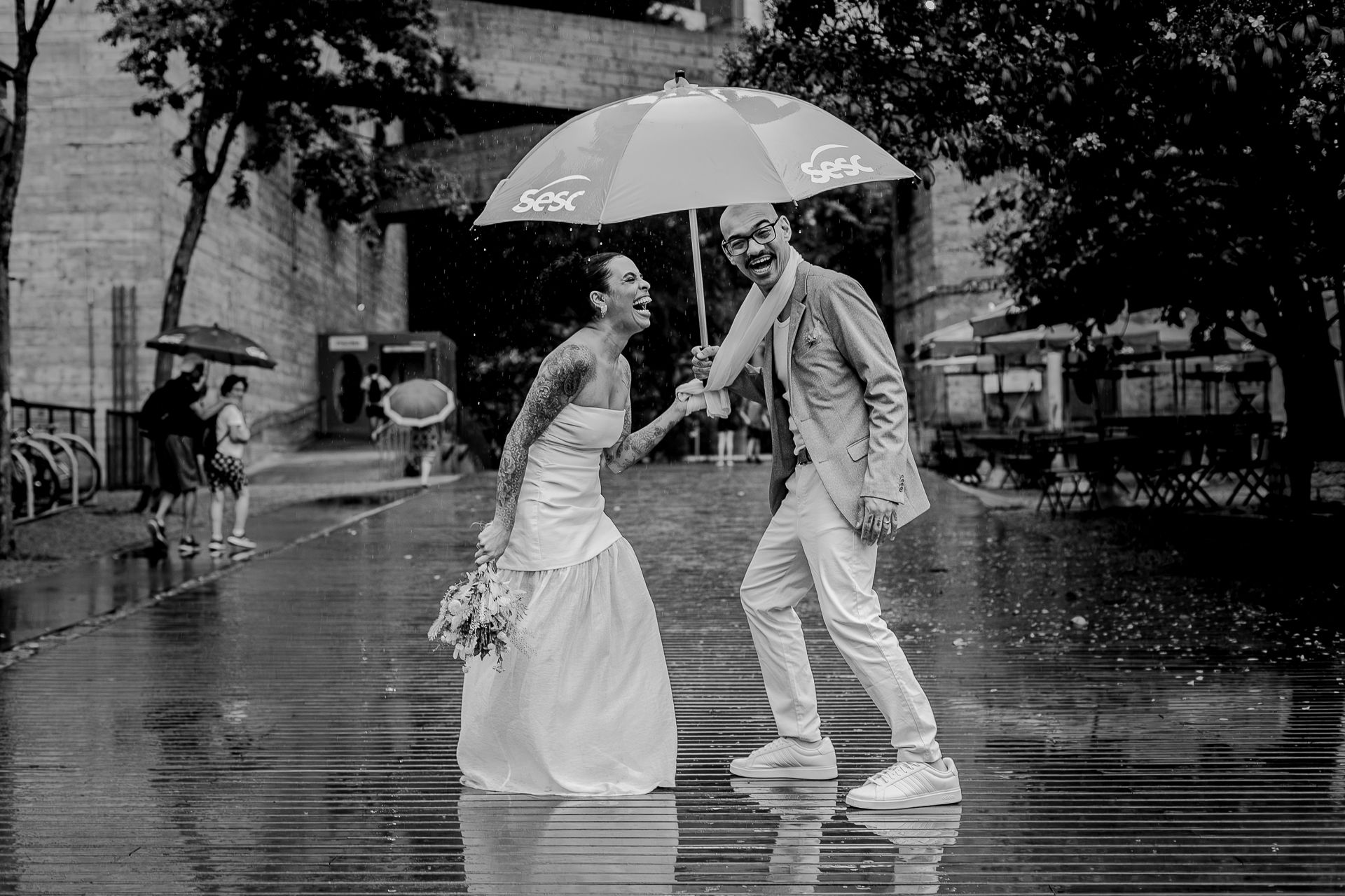 Casamento Civil Bia e Thiago no Restaurante Mani e Sesc Pompéia em São Paulo SP - 2 - 48