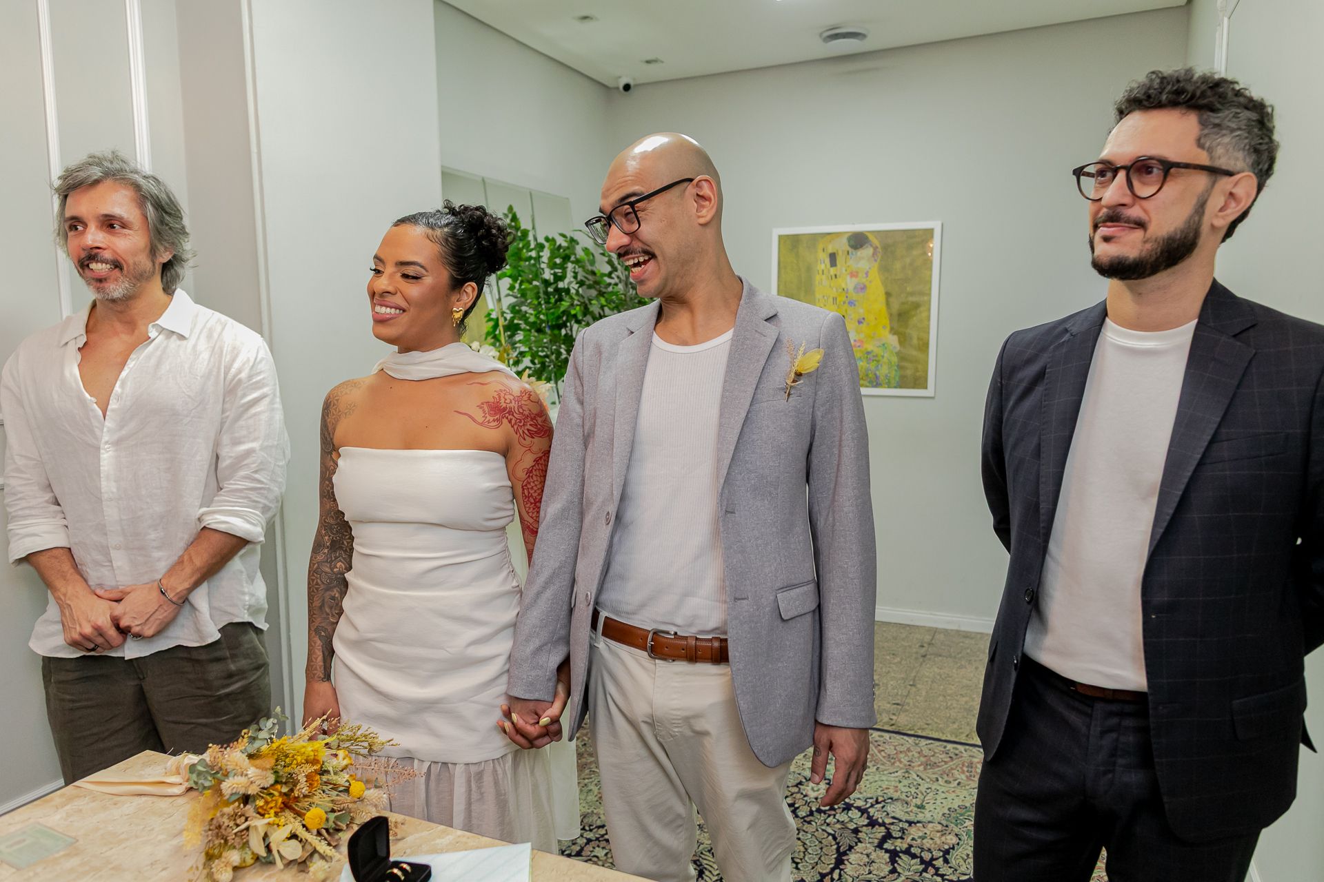 Casamento Civil Bia e Thiago no Restaurante Mani e Sesc Pompéia em São Paulo SP - 2 - 7