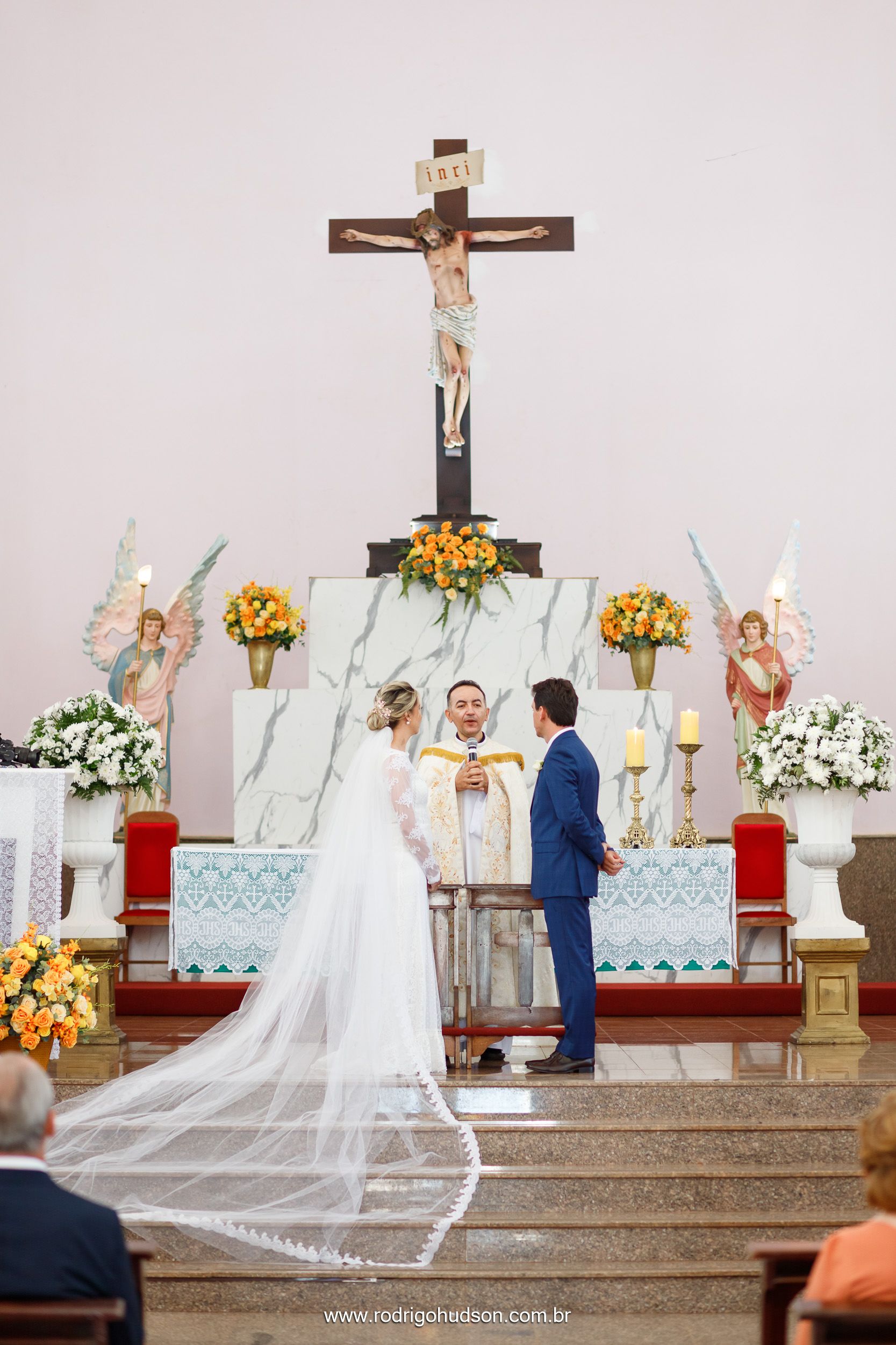 Casamento de Ângela e Bruno no Santuário de Nossa Senhora Aparecida de Jaboticabal - SP - 1 - 0